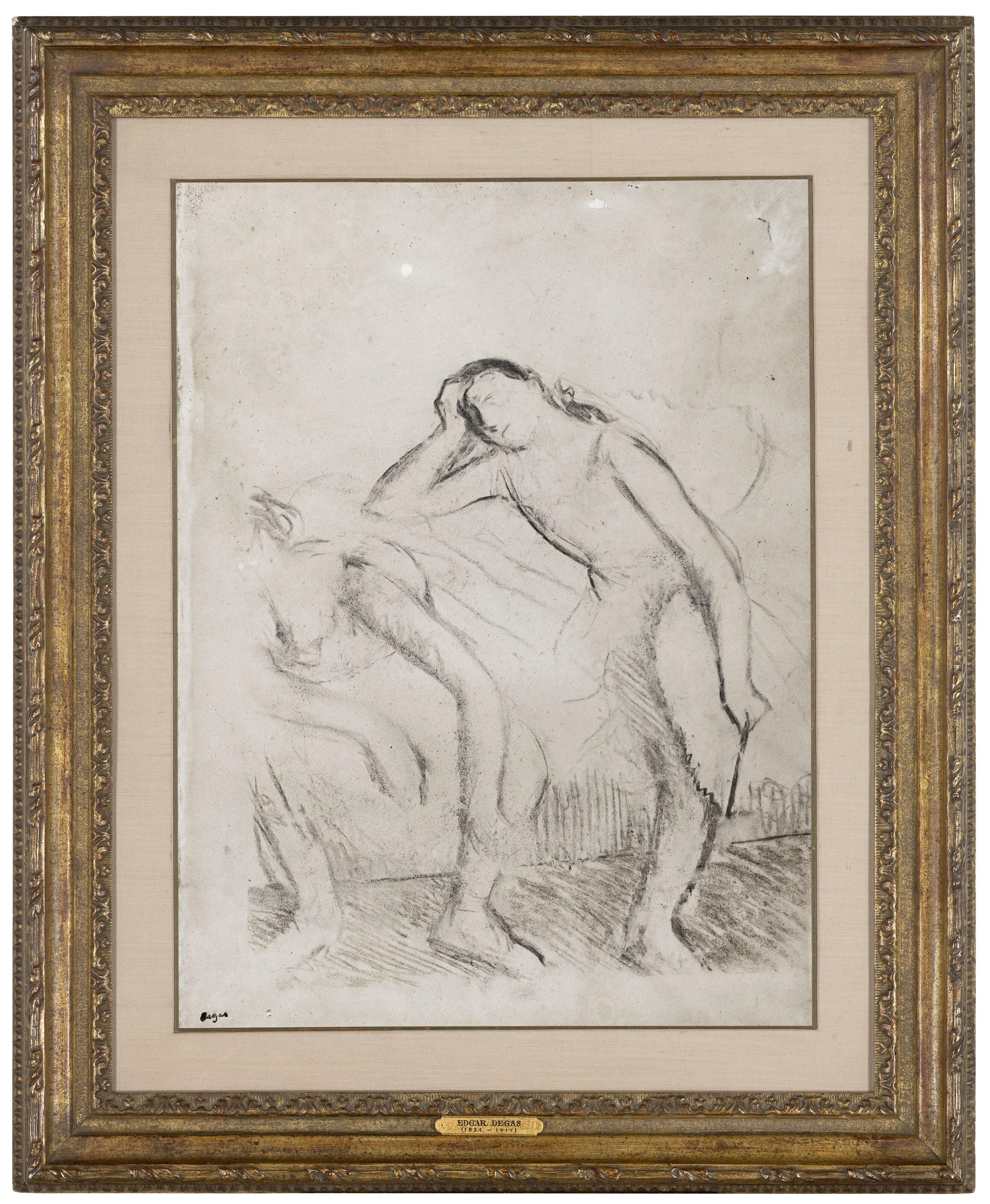 Edgar Degas — Двое танцовщиц из разных мест, изображение 2