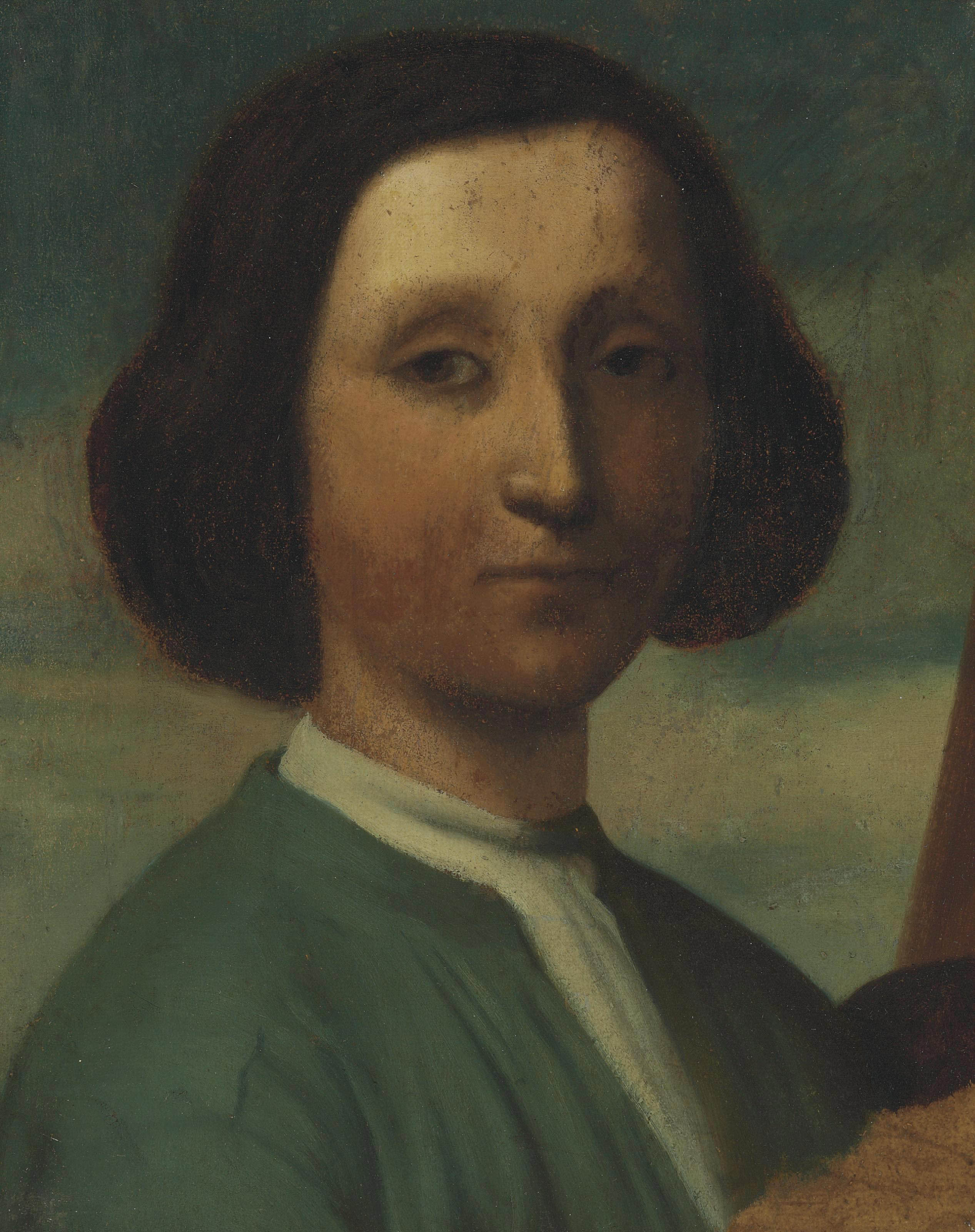 Edgar Degas — Тет-а-тет по-флорентийски (перед старинной картиной)