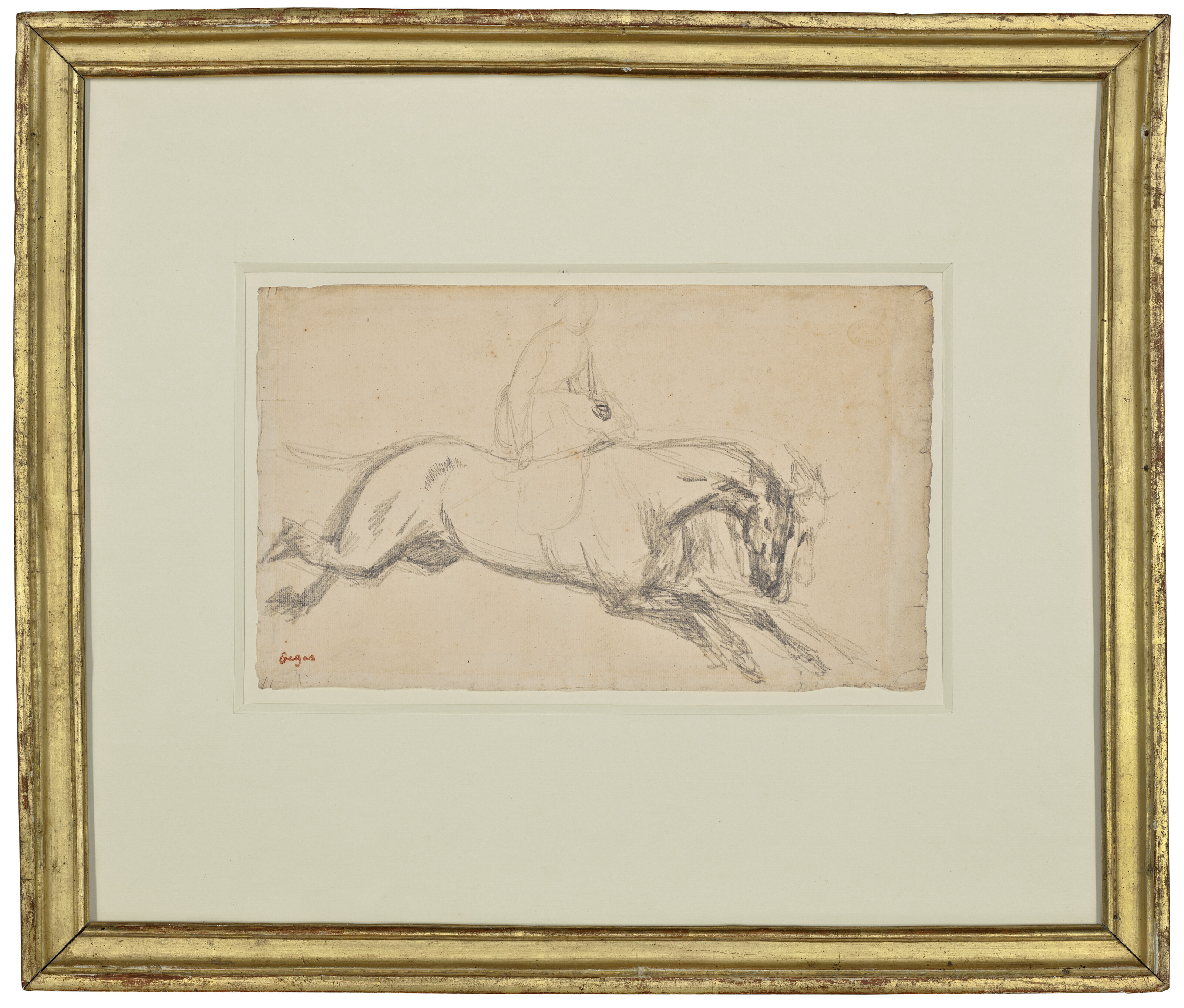 Edgar Degas — Амазонка, изображение 2