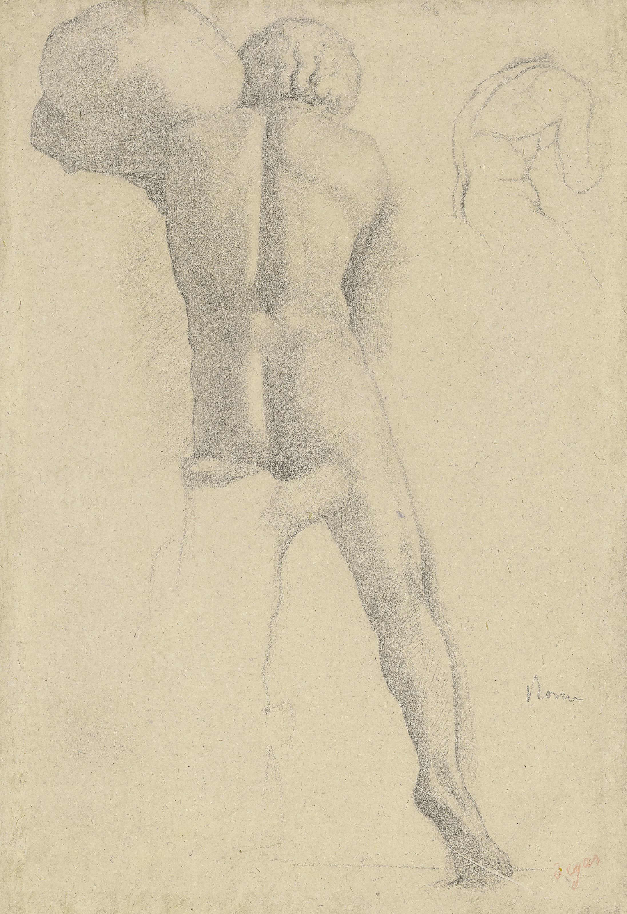 Edgar Degas — Этюд о человеке в новом свете