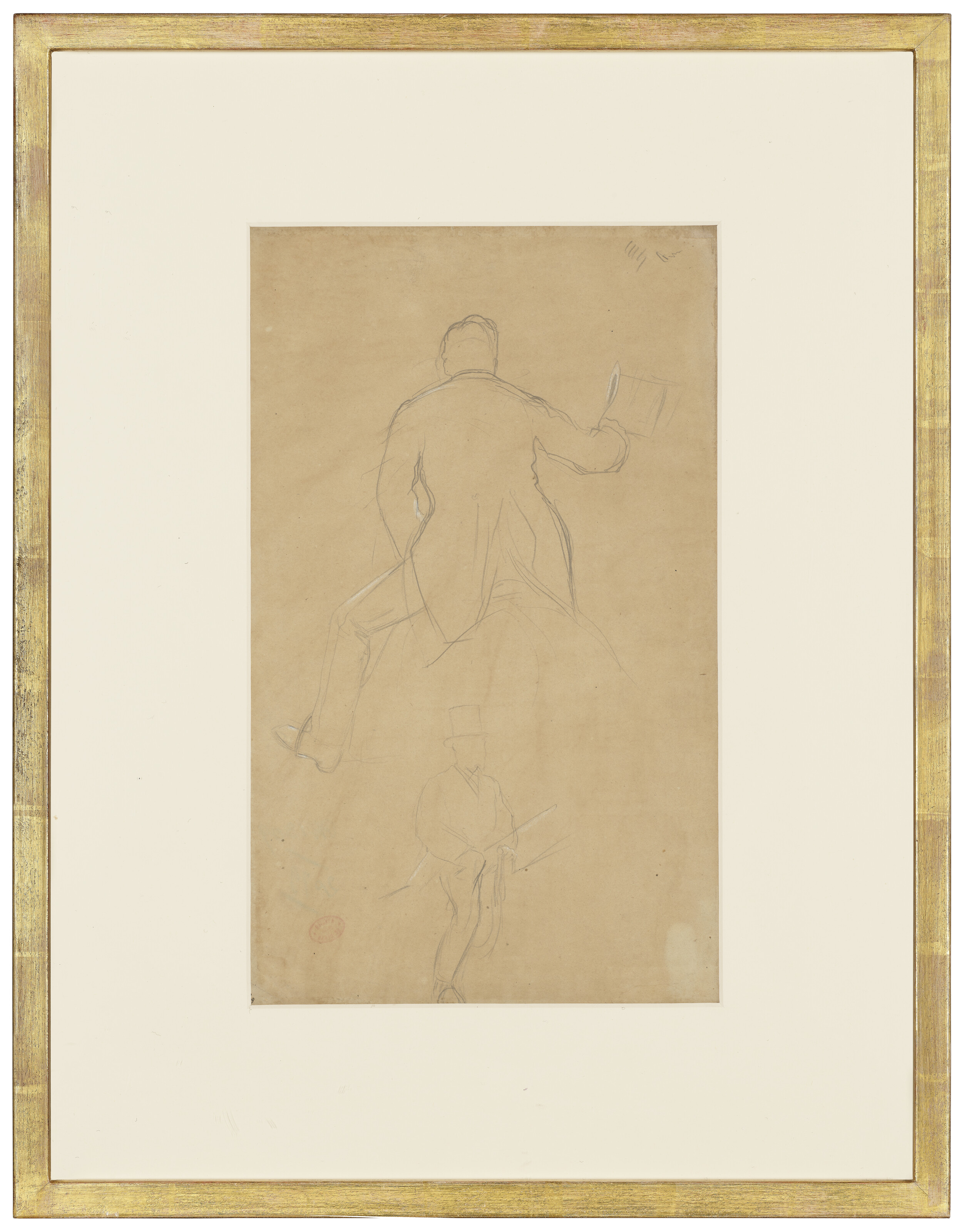 Edgar Degas — Охотник за верхней частью формы, изображение 2
