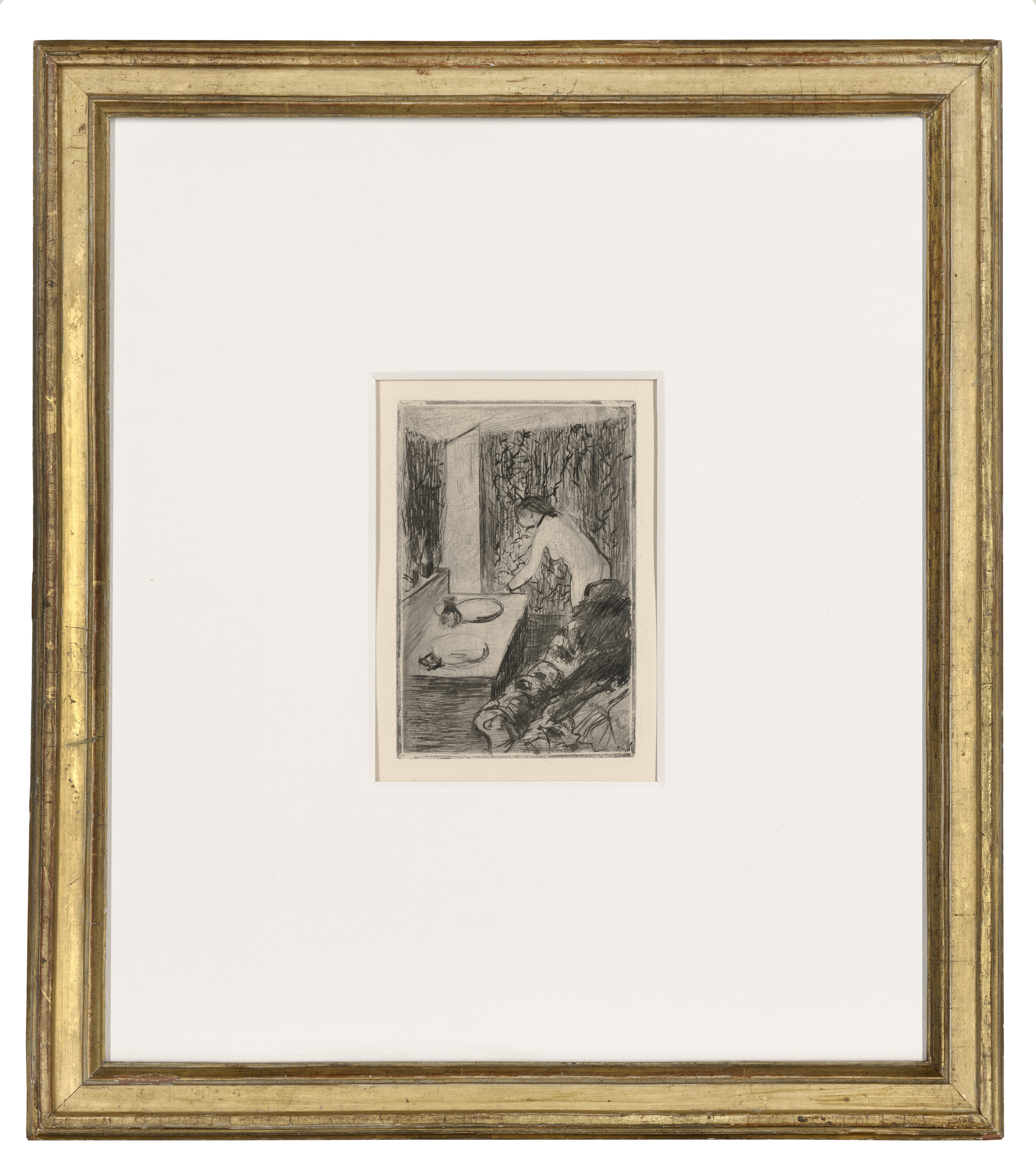 Edgar Degas — Маленький туалетный столик, изображение 4