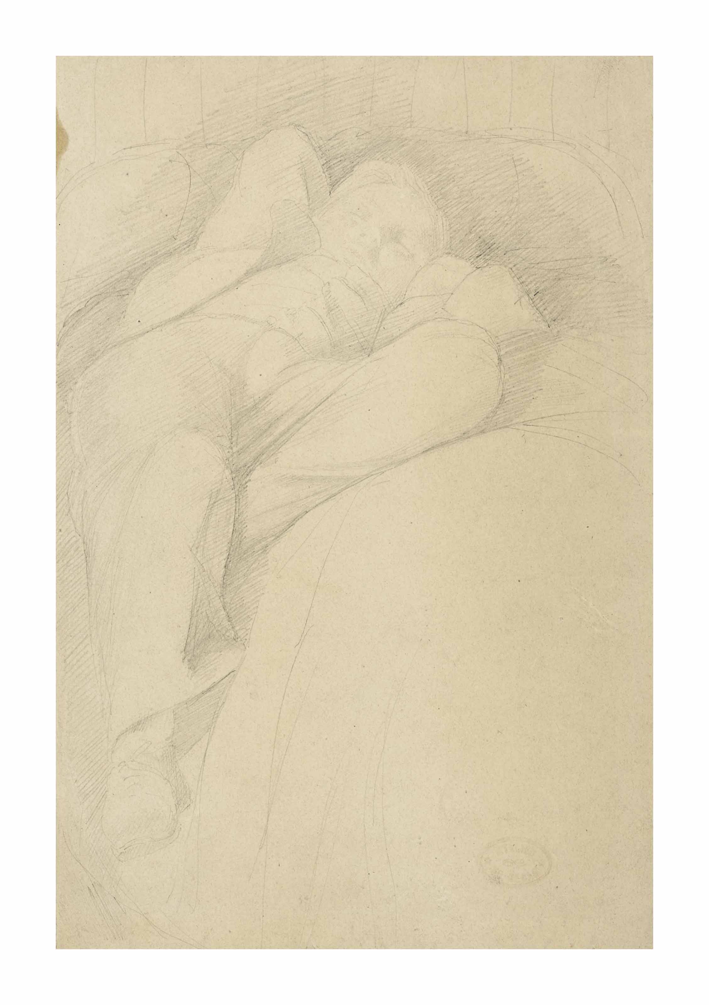 Edgar Degas — Рене де Гас эндорми
