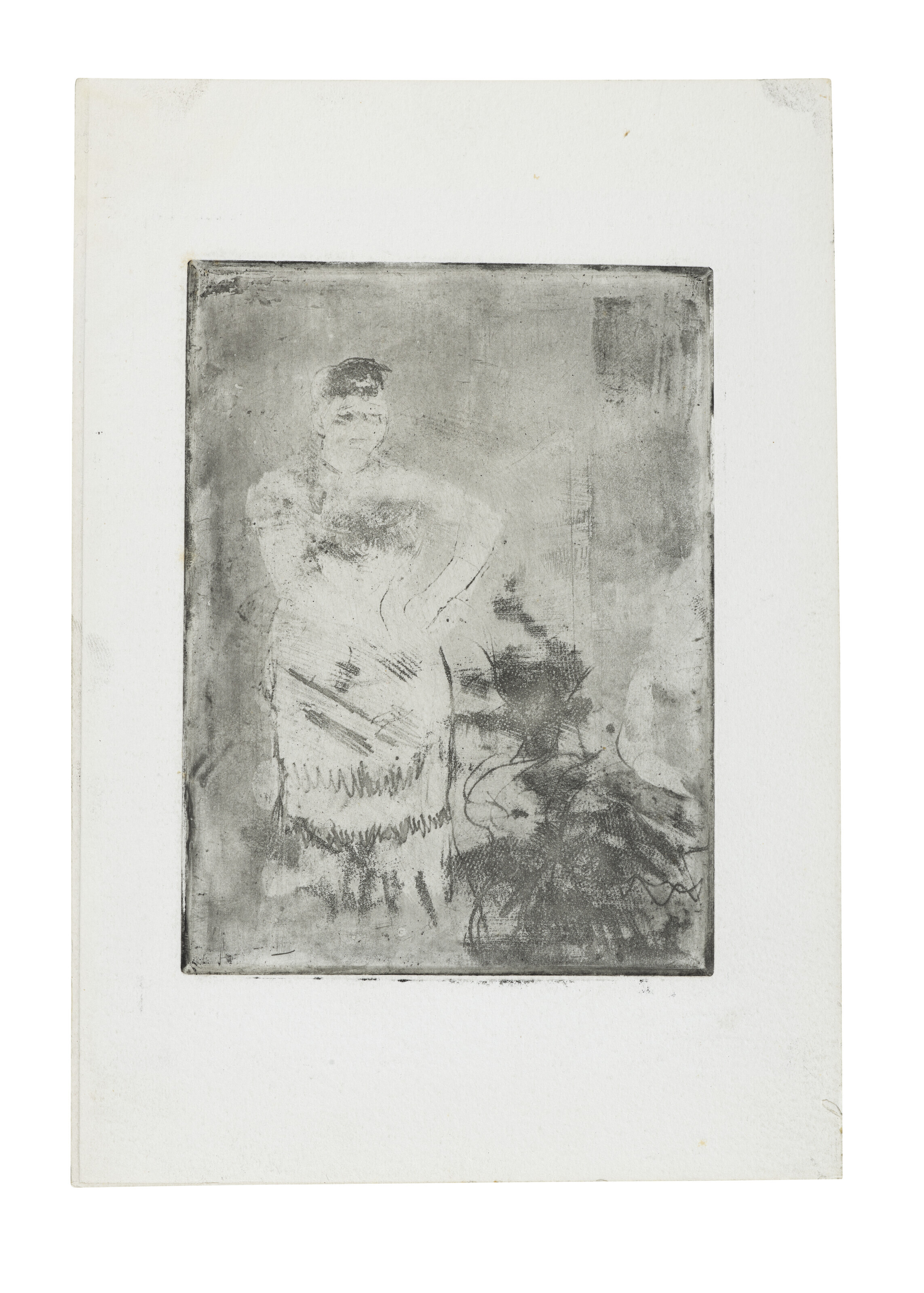 Edgar Degas — Единственная певичка
