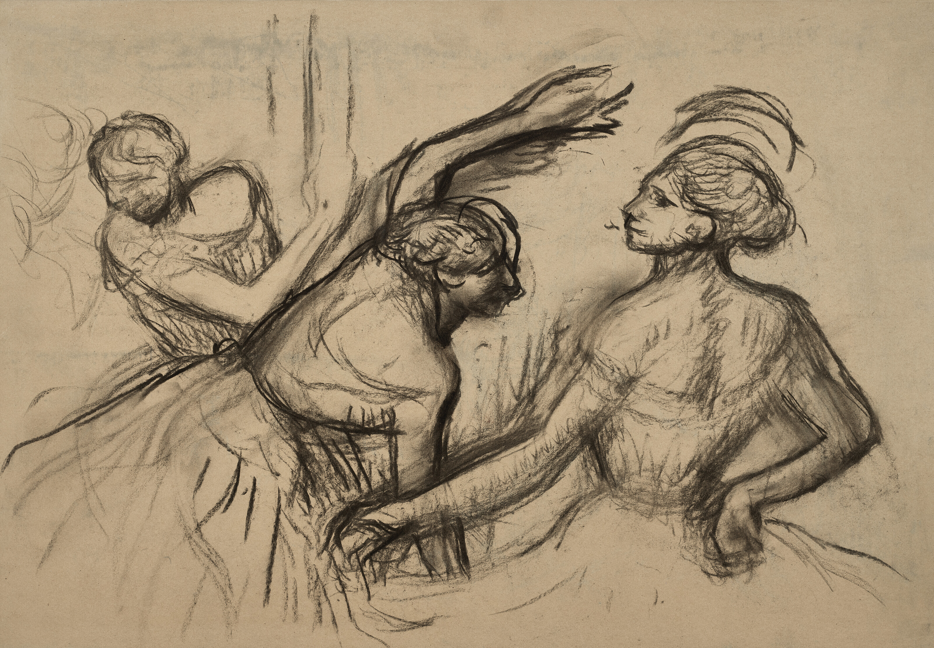 Edgar Degas — Балетная сцена