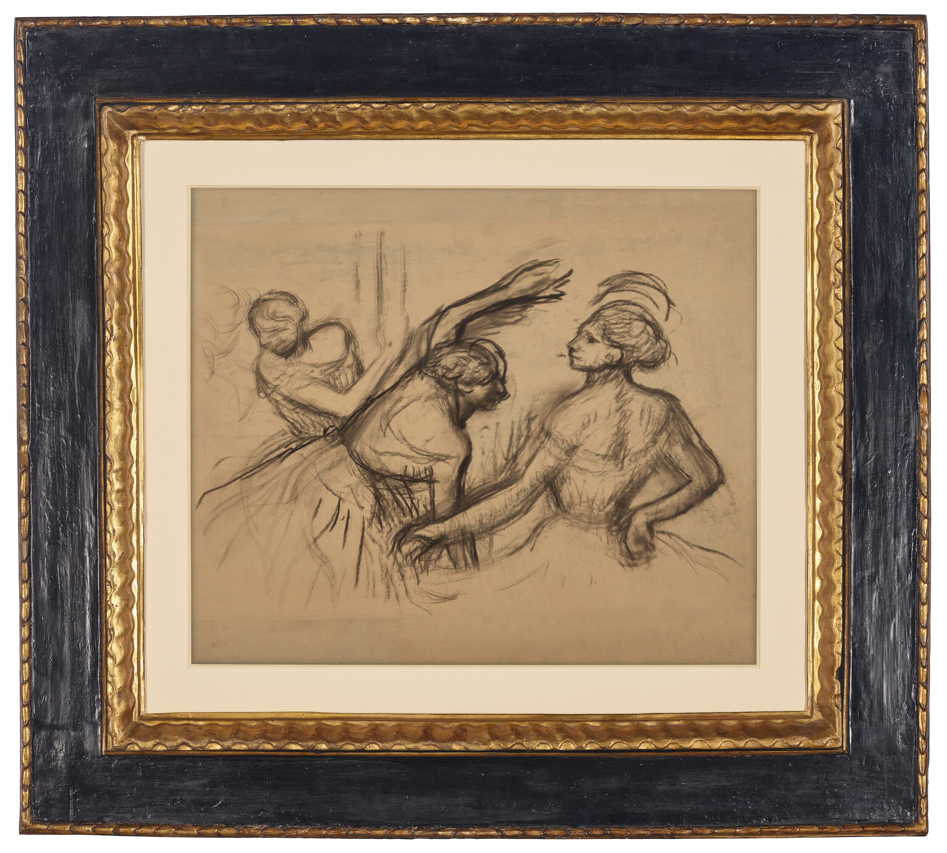 Edgar Degas — Балетная сцена, изображение 2