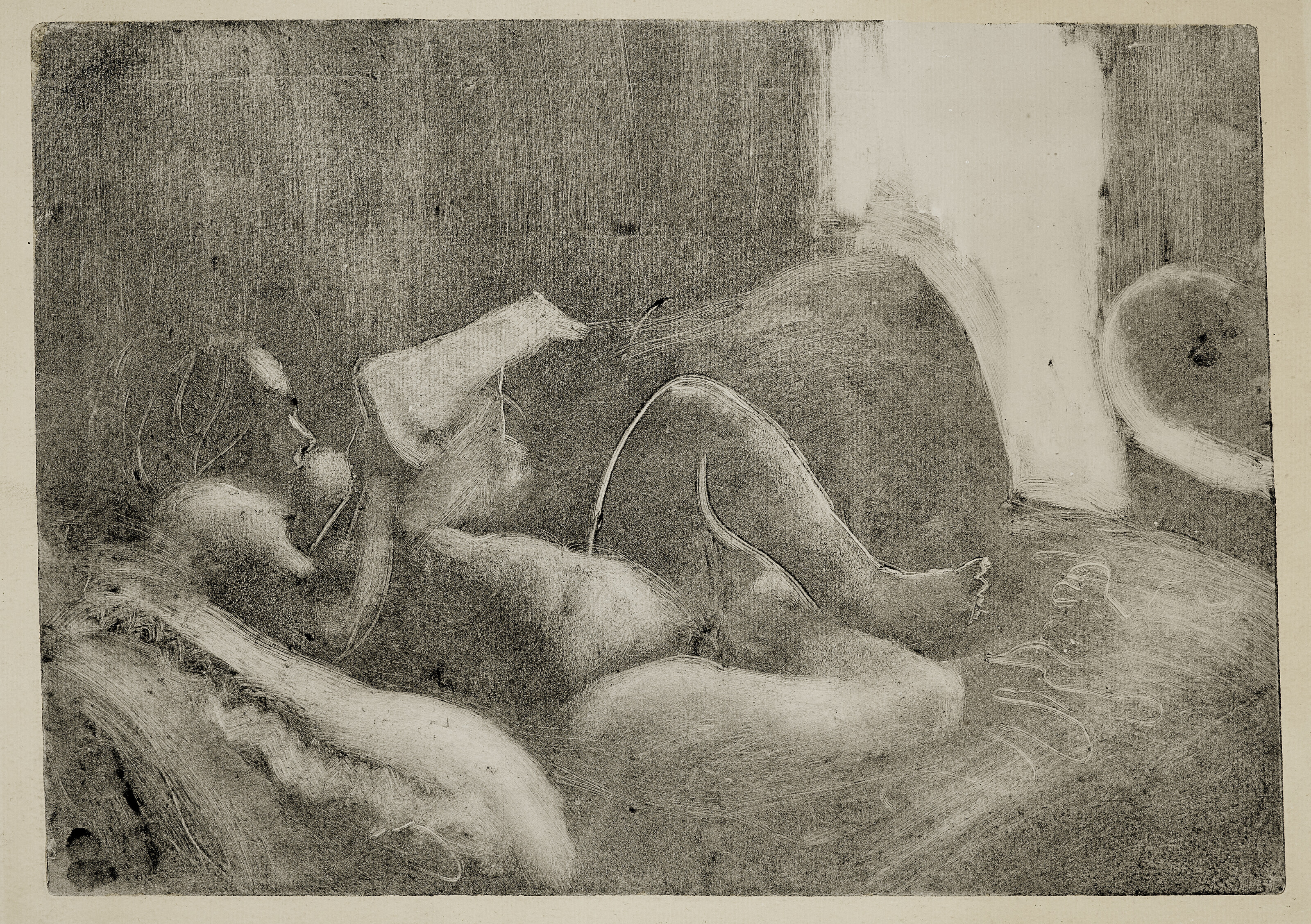 Edgar Degas — Туалетная комната La Toilette