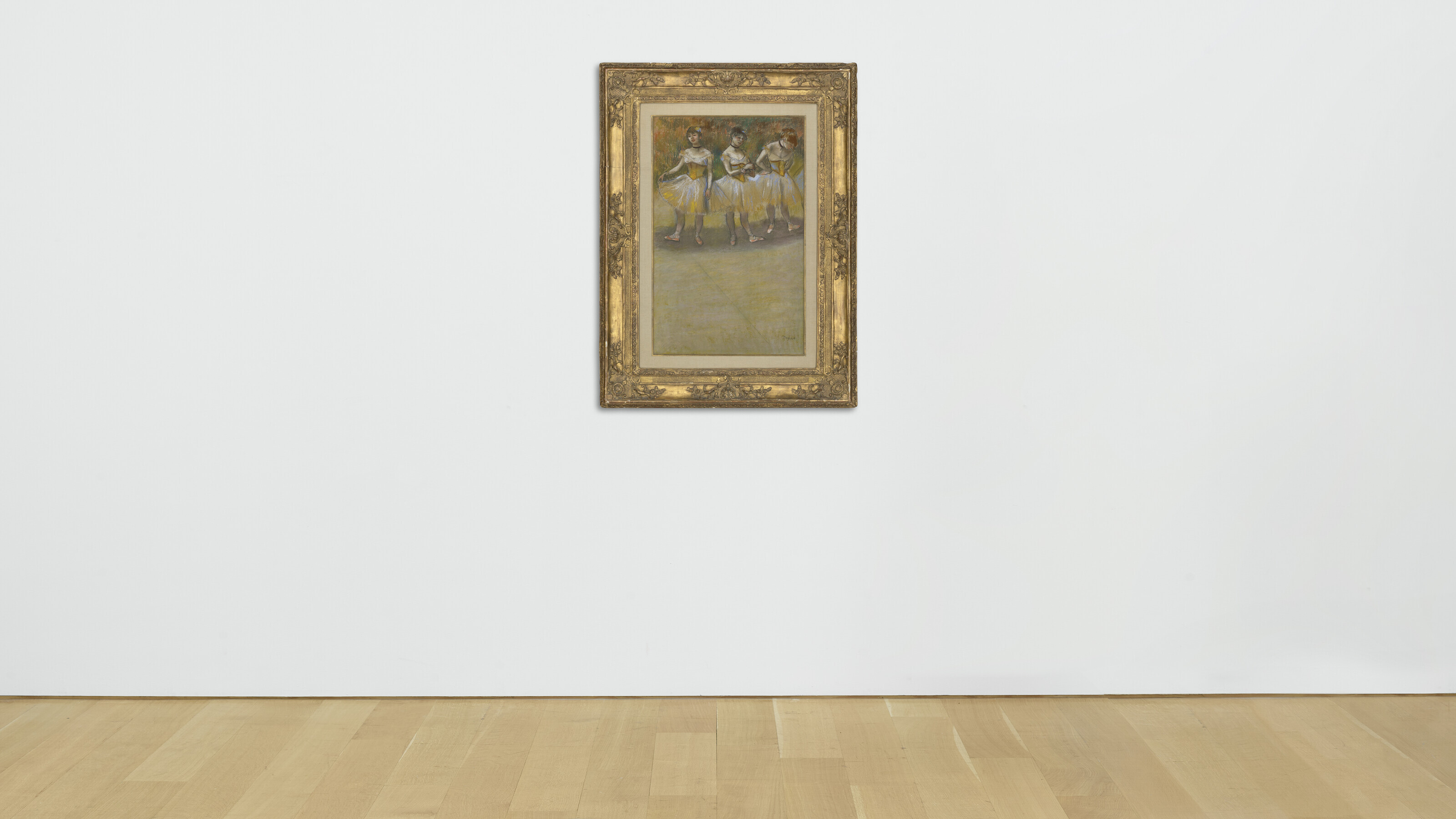 Edgar Degas — Трое танцовщиц, изображение 3