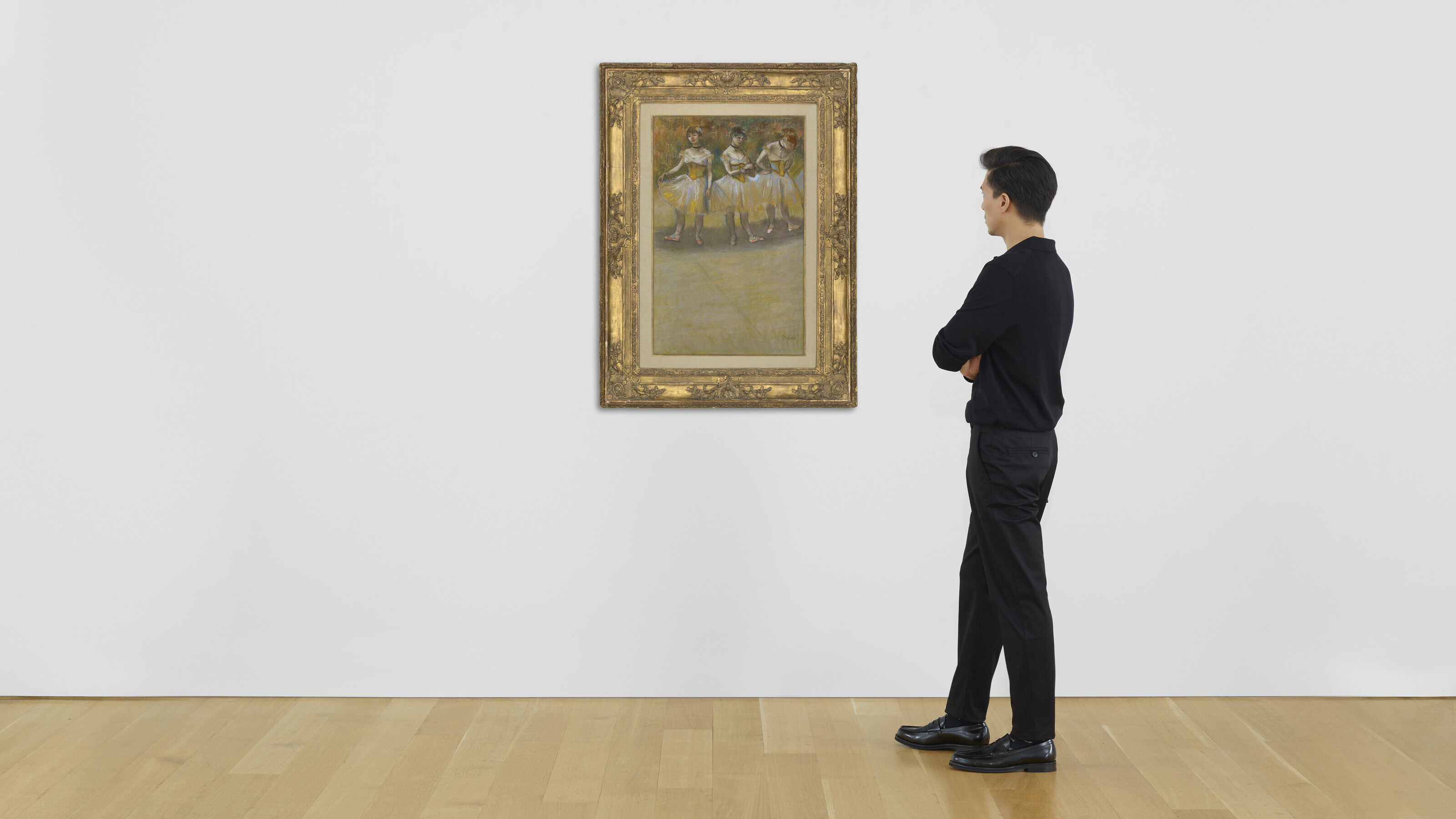 Edgar Degas — Трое танцовщиц, изображение 4