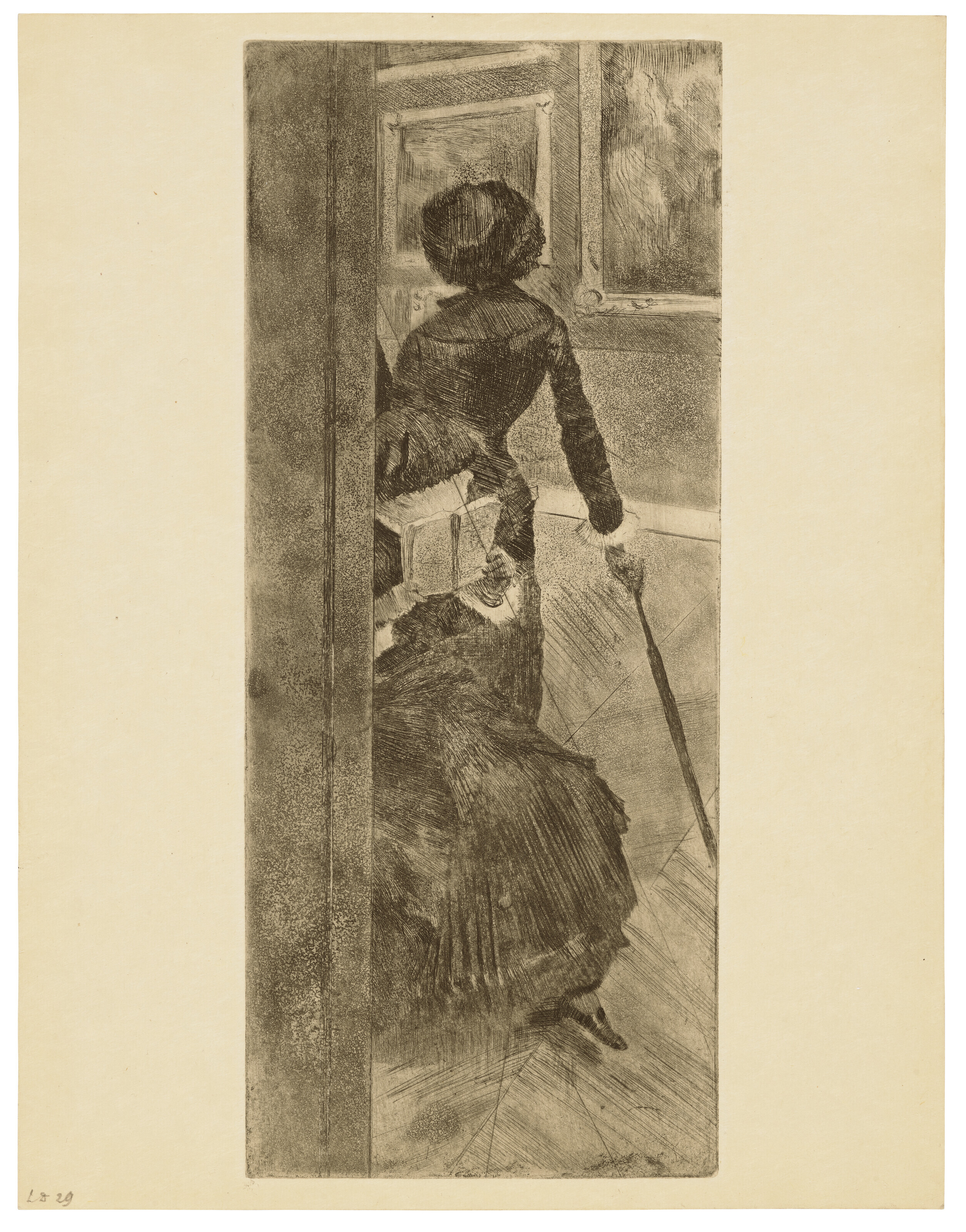 Edgar Degas — Коллекция из двадцати двух гравюр с погашенных пластинок художника