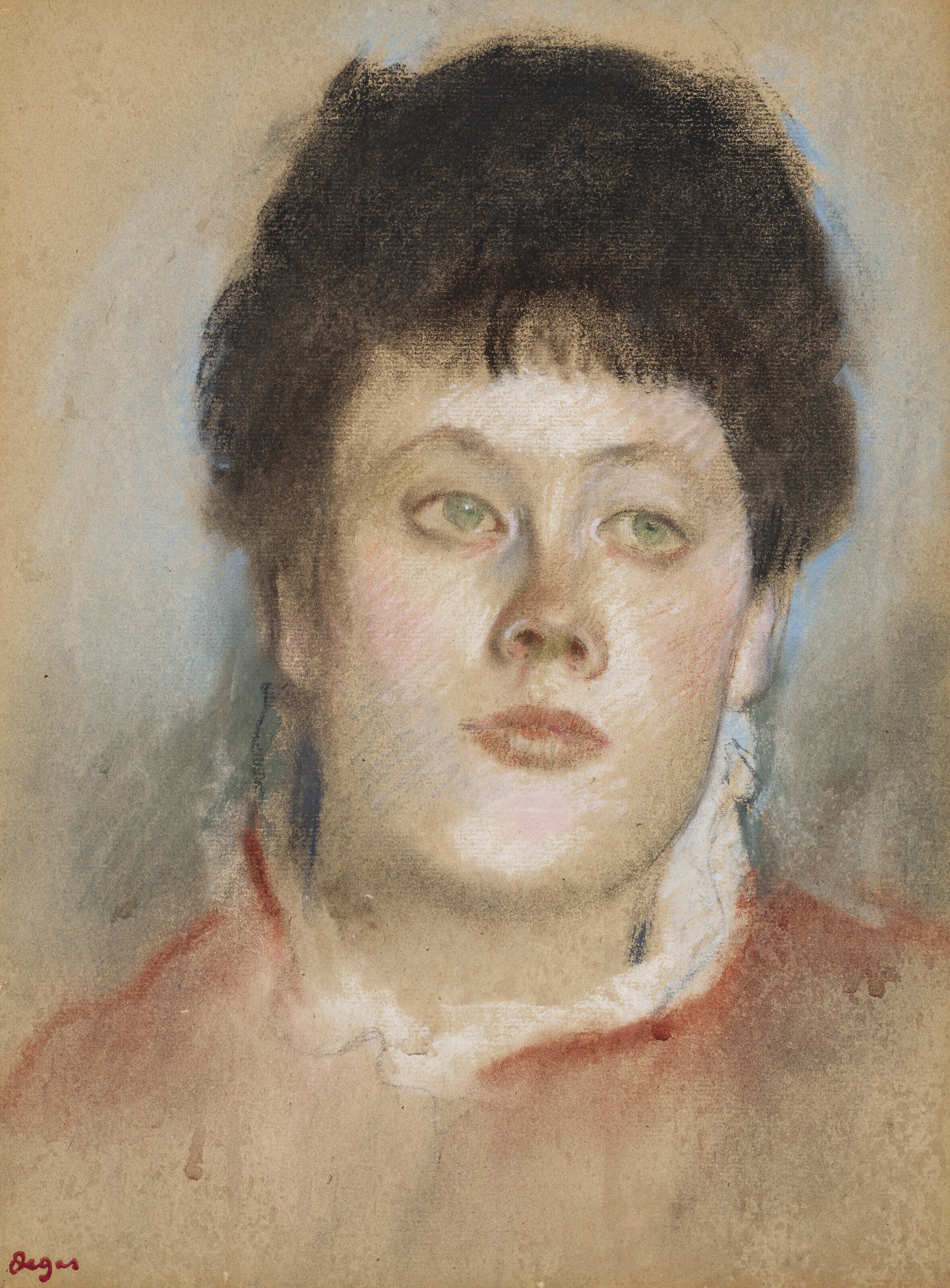 Edgar Degas — Женский портрет