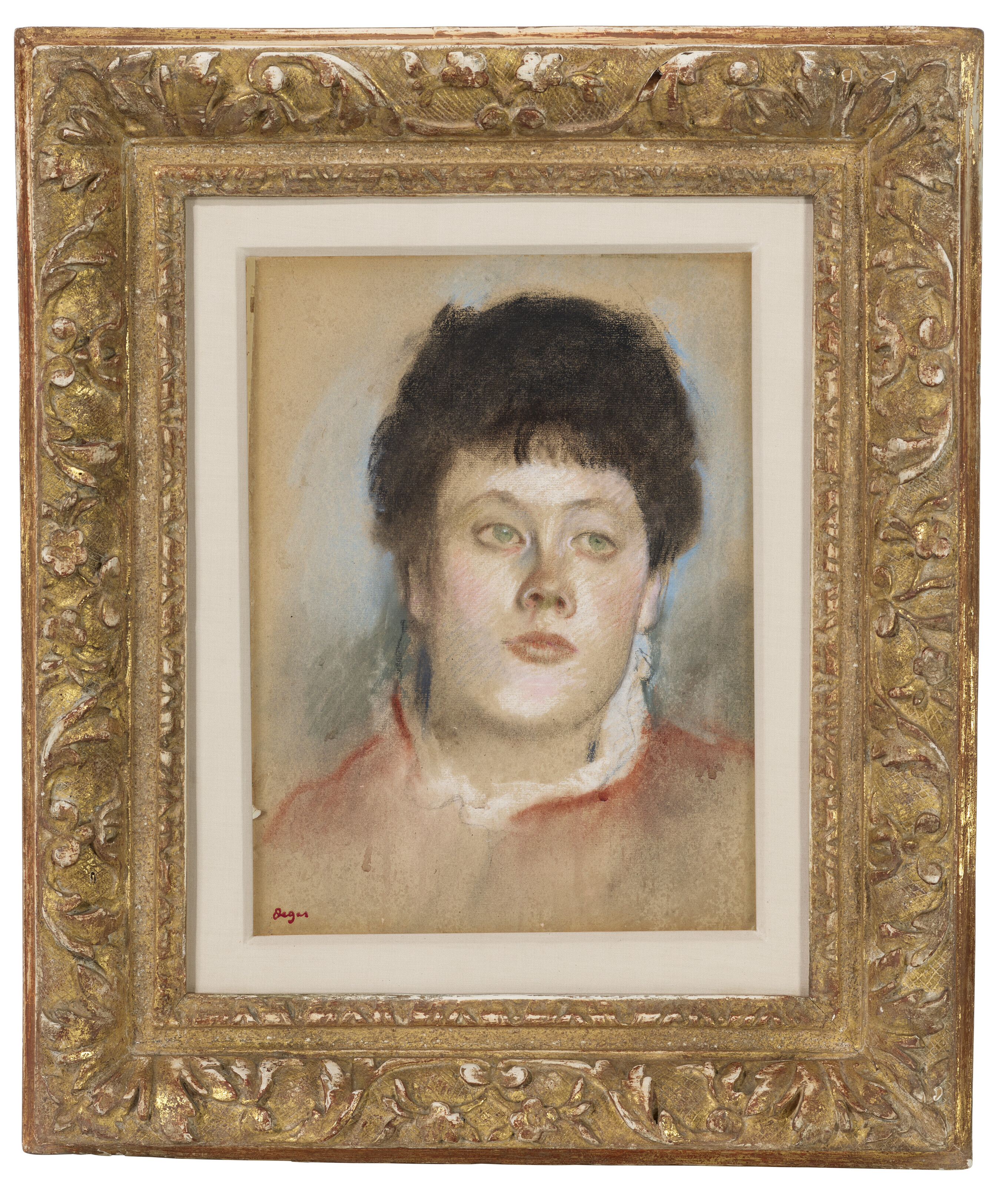 Edgar Degas — Женский портрет, изображение 2