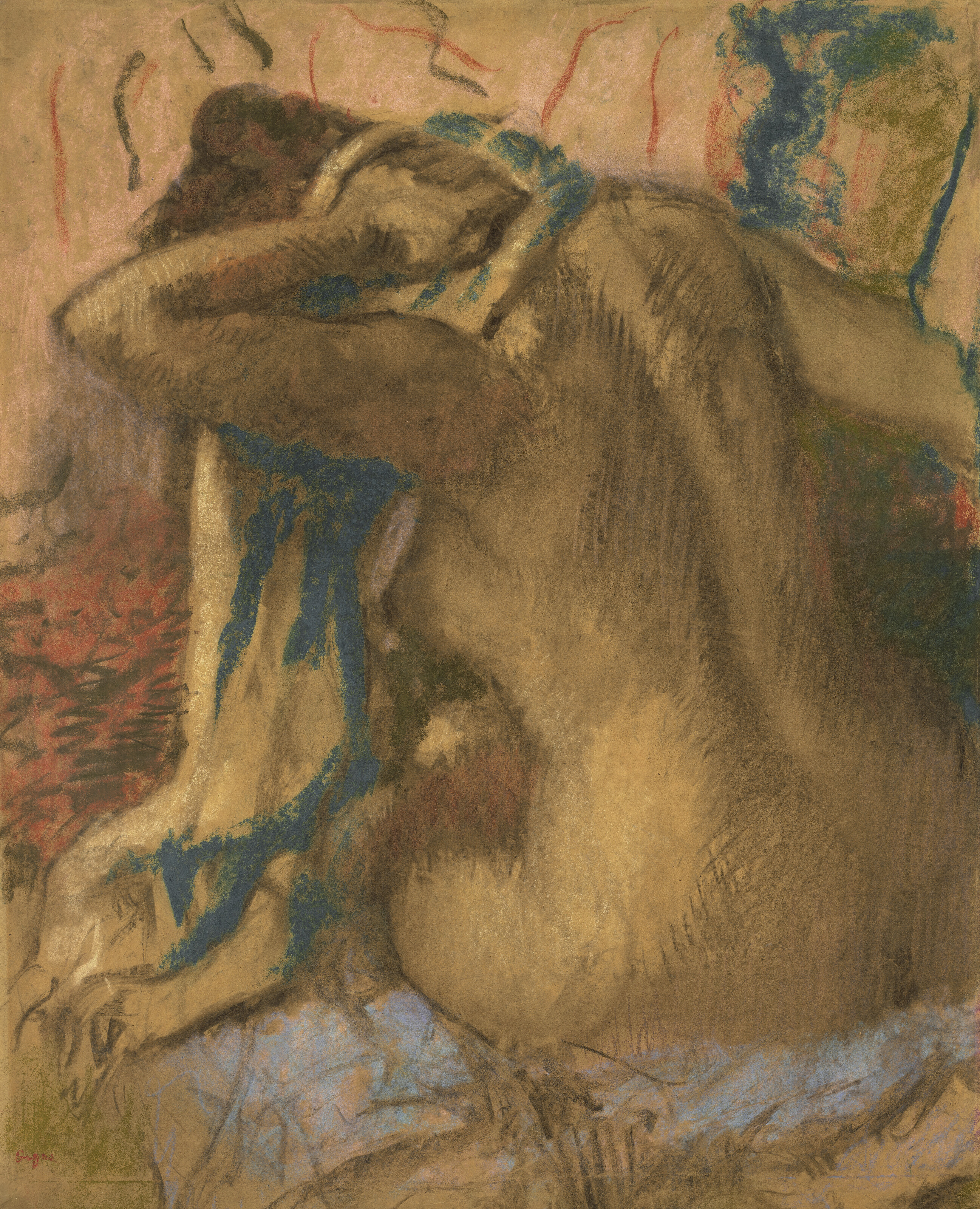 Edgar Degas — Женская сущность в шевроле