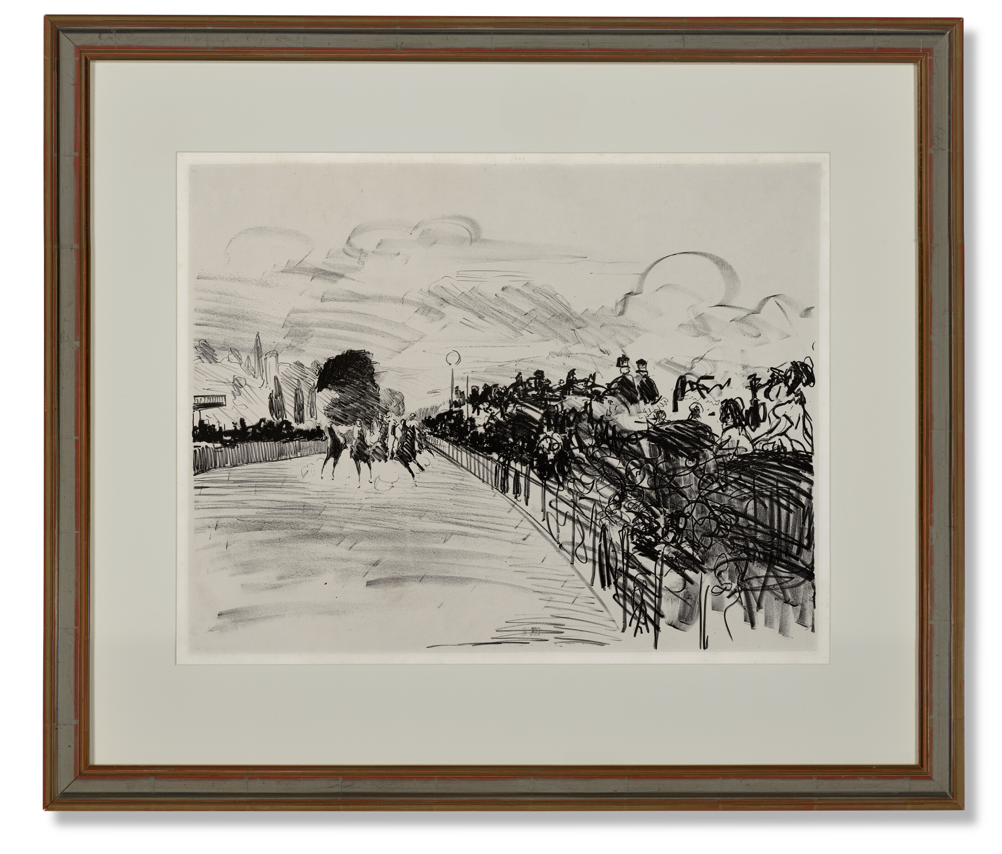 Edouard Manet — Les courses à Longchamps (Длинные скачки), изображение 2