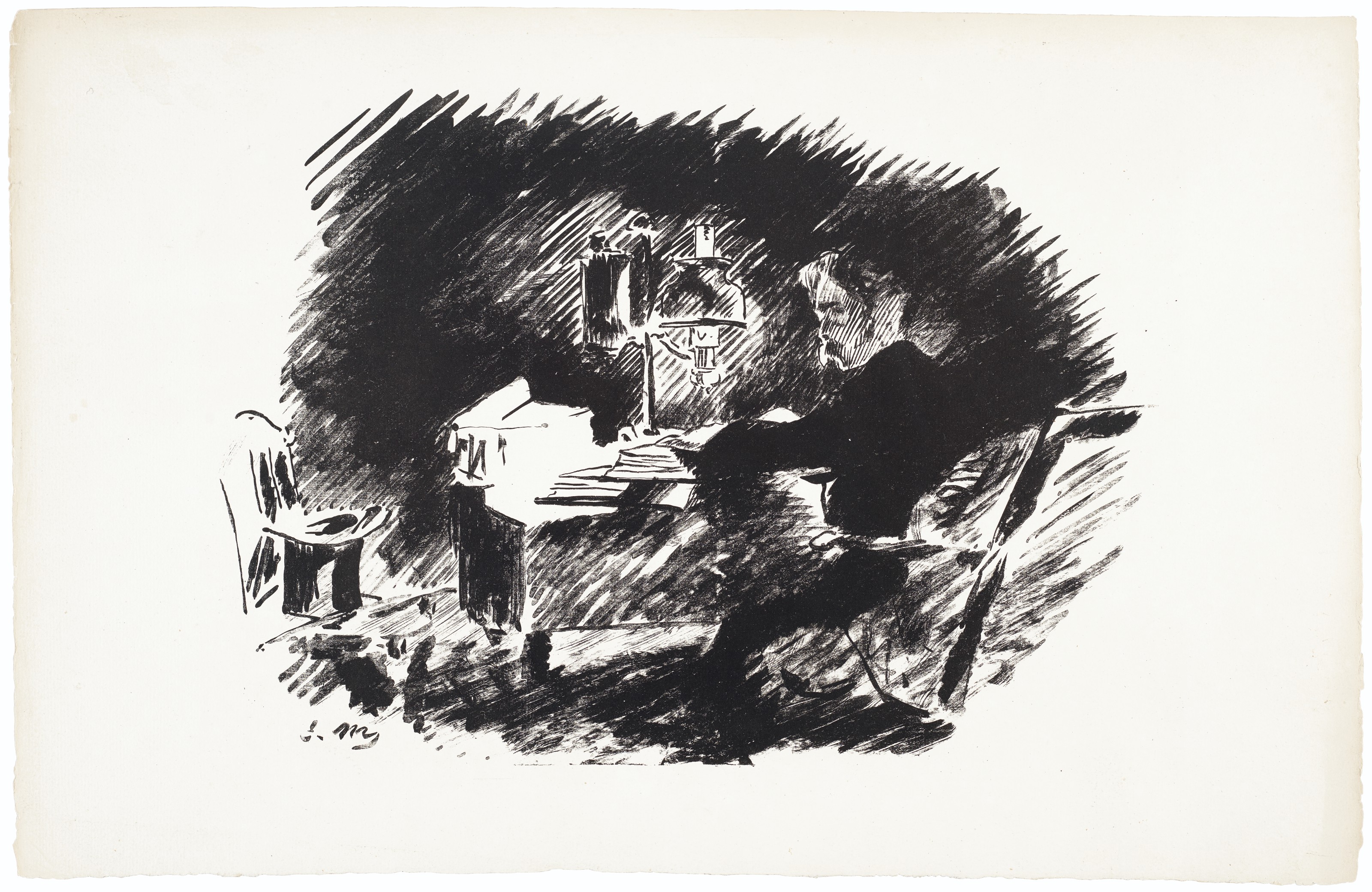 Edouard Manet — Эдгар Аллен По, Ле Корбо, Р. Лесклид, Париж, 1875., изображение 4