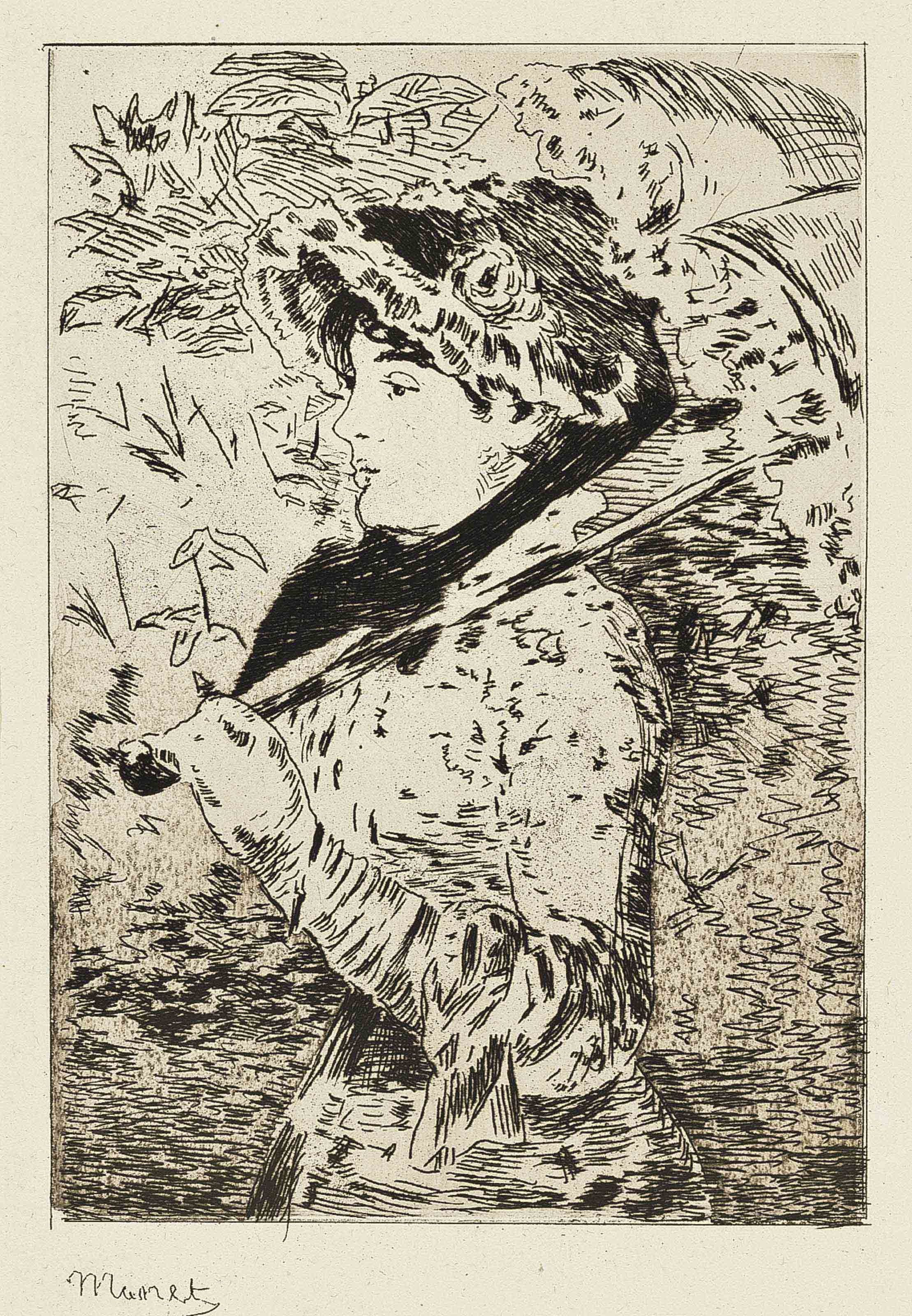 Edouard Manet — Жанна (Le Printemps) (Харрис, 88)