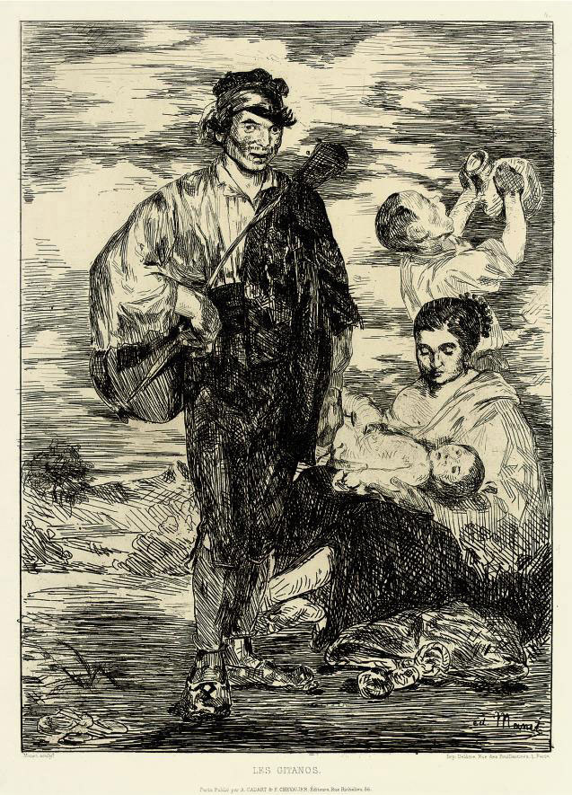 Edouard Manet — Лес Гитанос (Харрис, 18 лет)