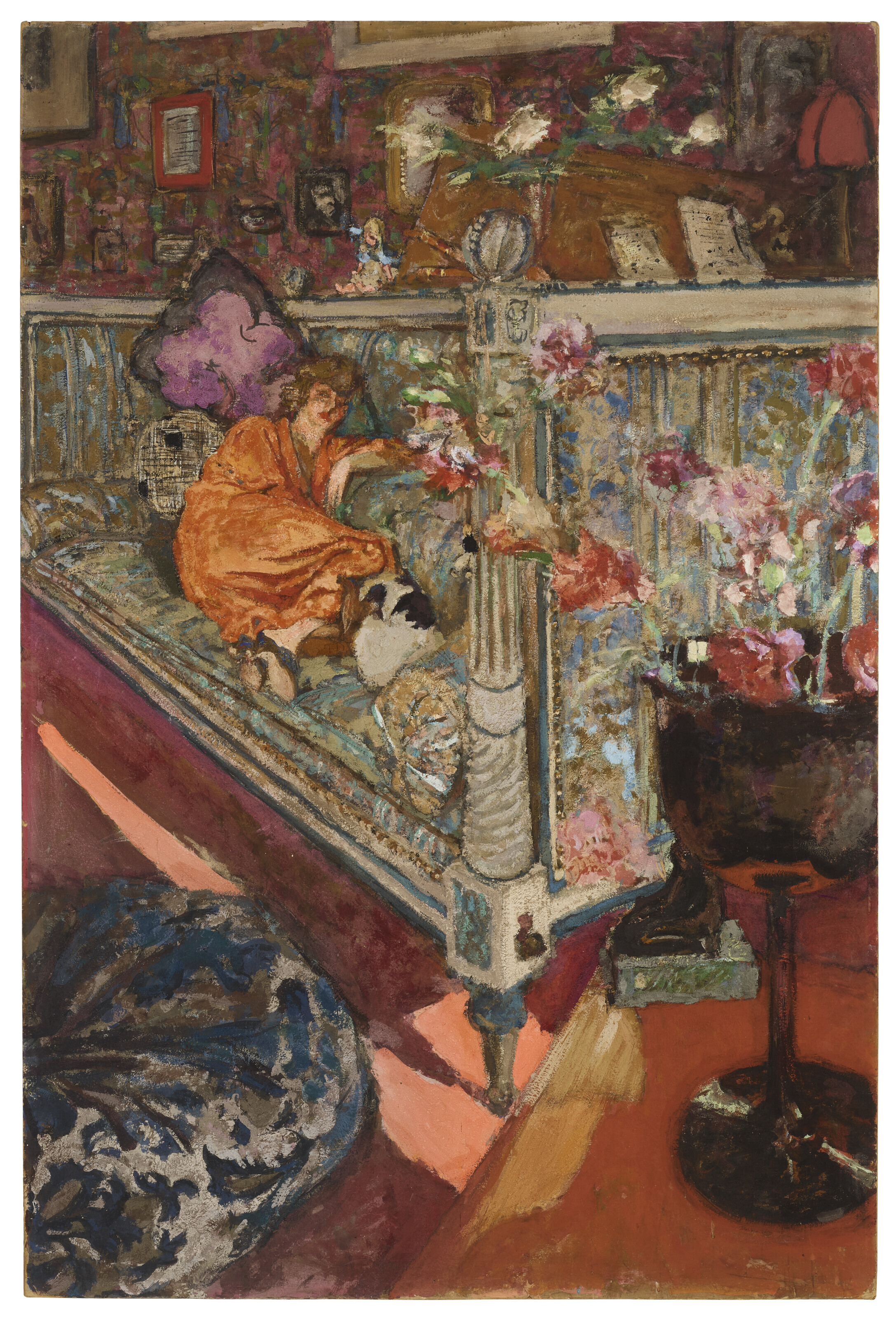 Edouard Vuillard — Ивонна Принтемпс танцует канапе, изображение 2