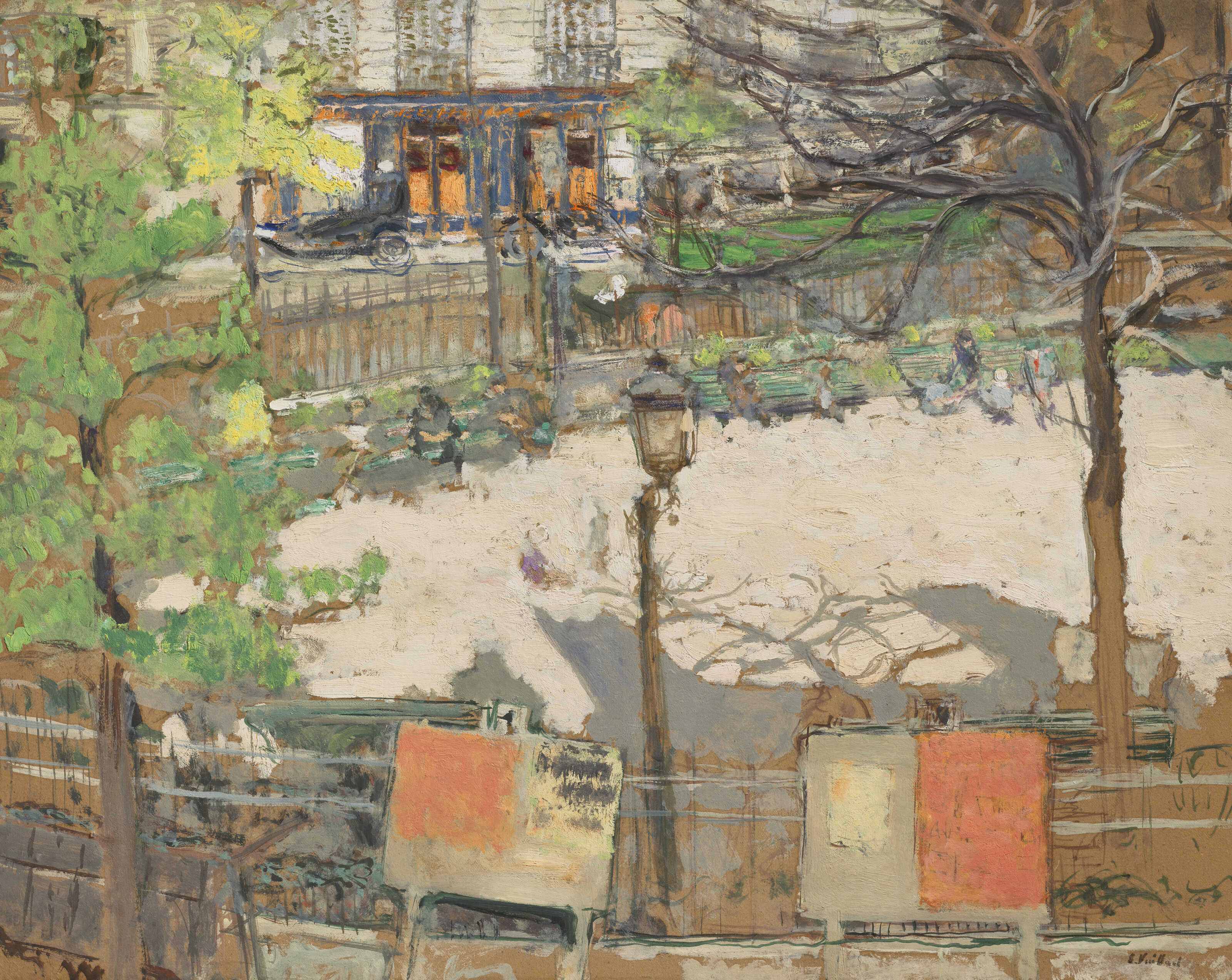 Edouard Vuillard — Лекционные занятия, площадь Берлиоза, изображение 1