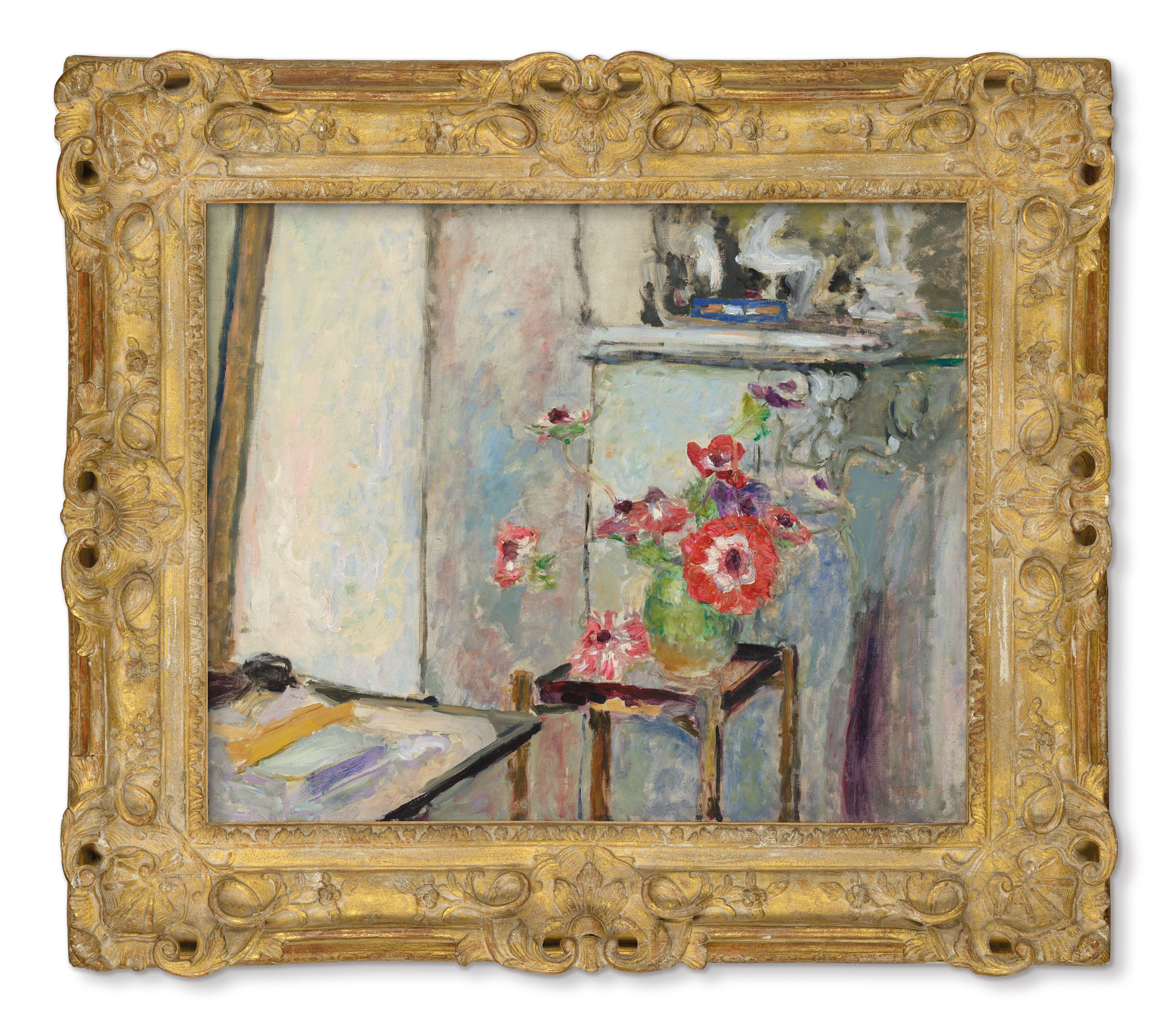 Edouard Vuillard — Анемоны на маленьком столике, изображение 2