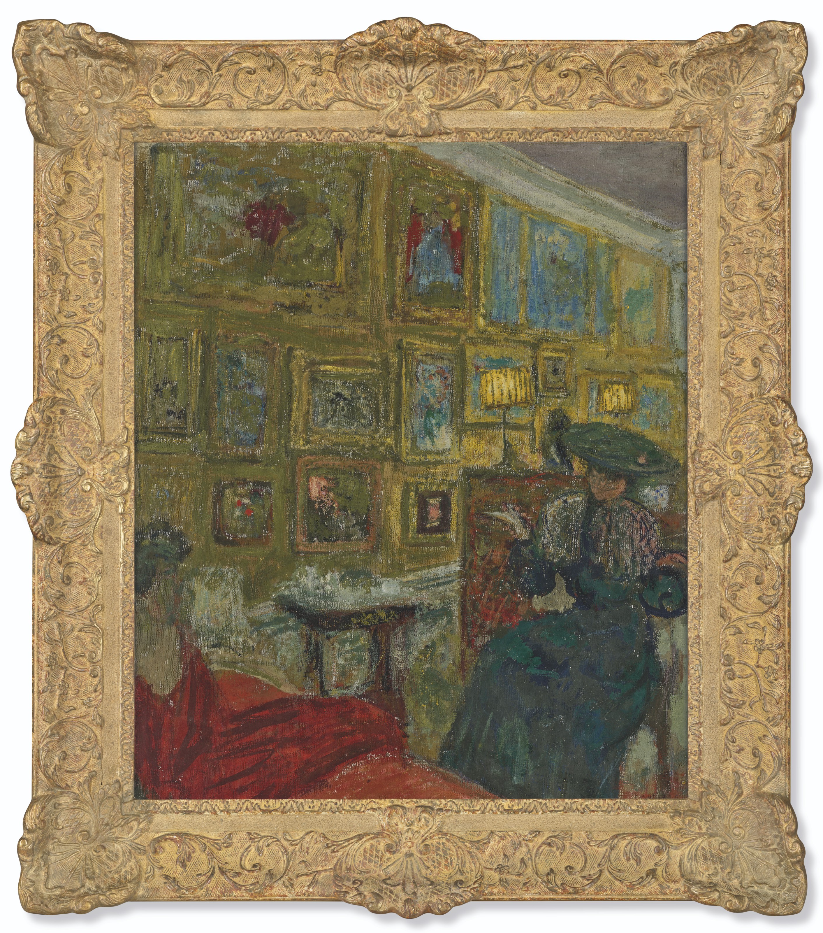 Edouard Vuillard — Посетительница, изображение 2