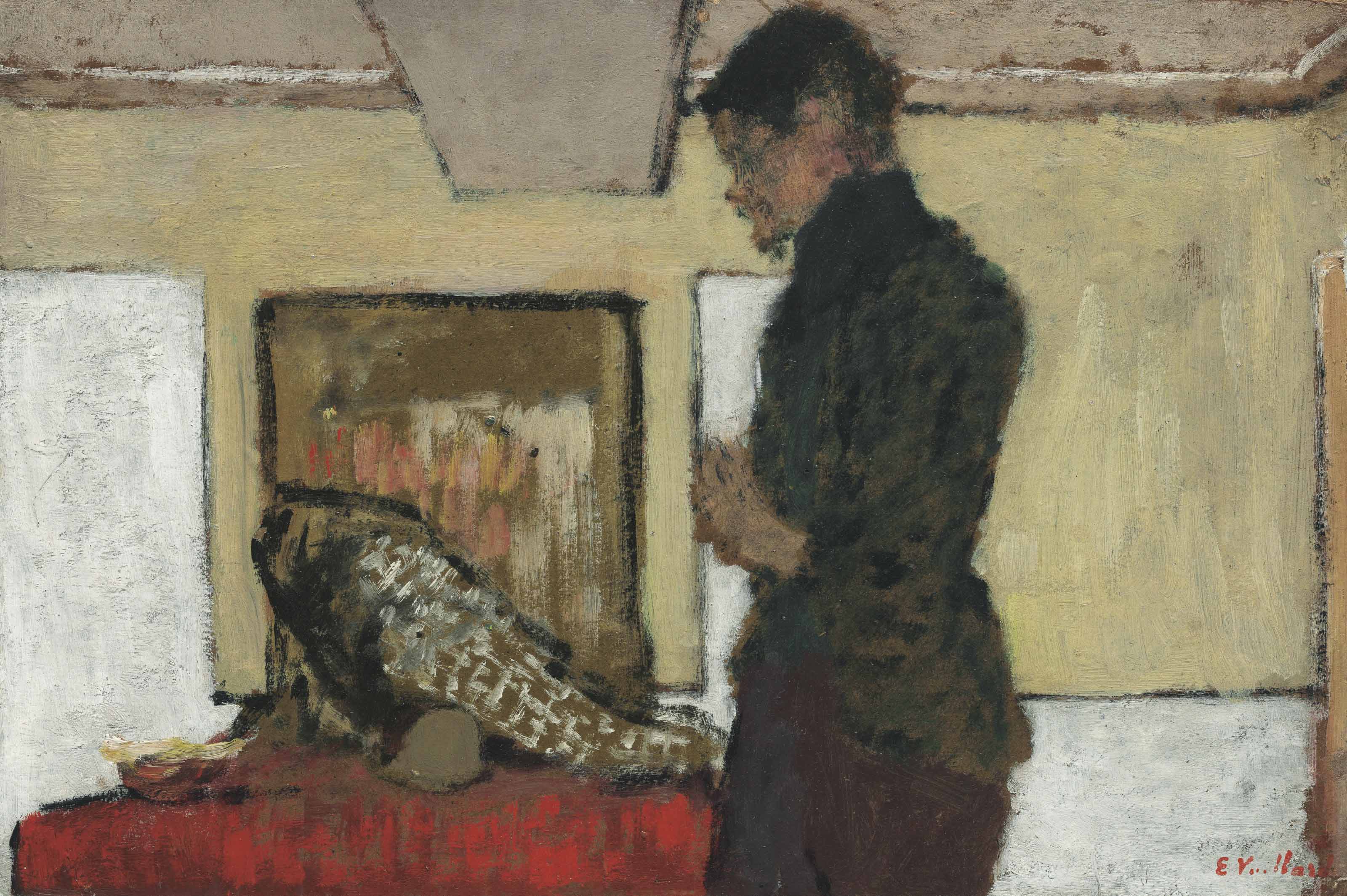 Edouard Vuillard — Мастерская художника Максимилиана Люса для сына