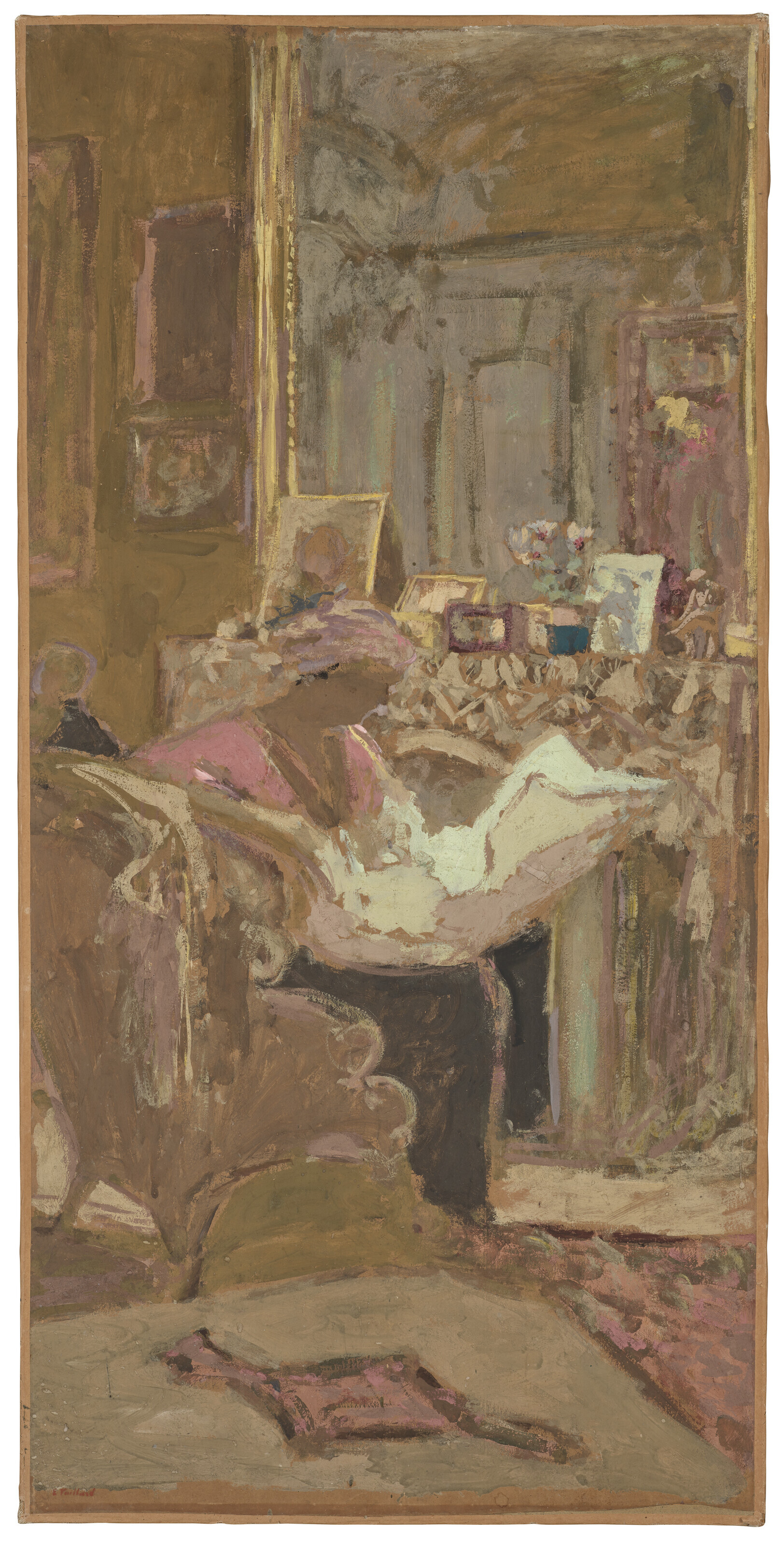 Edouard Vuillard — Этюд для "Дневника мадам Хессель и ее сына, посвященного интимным отношениям", изображение 2