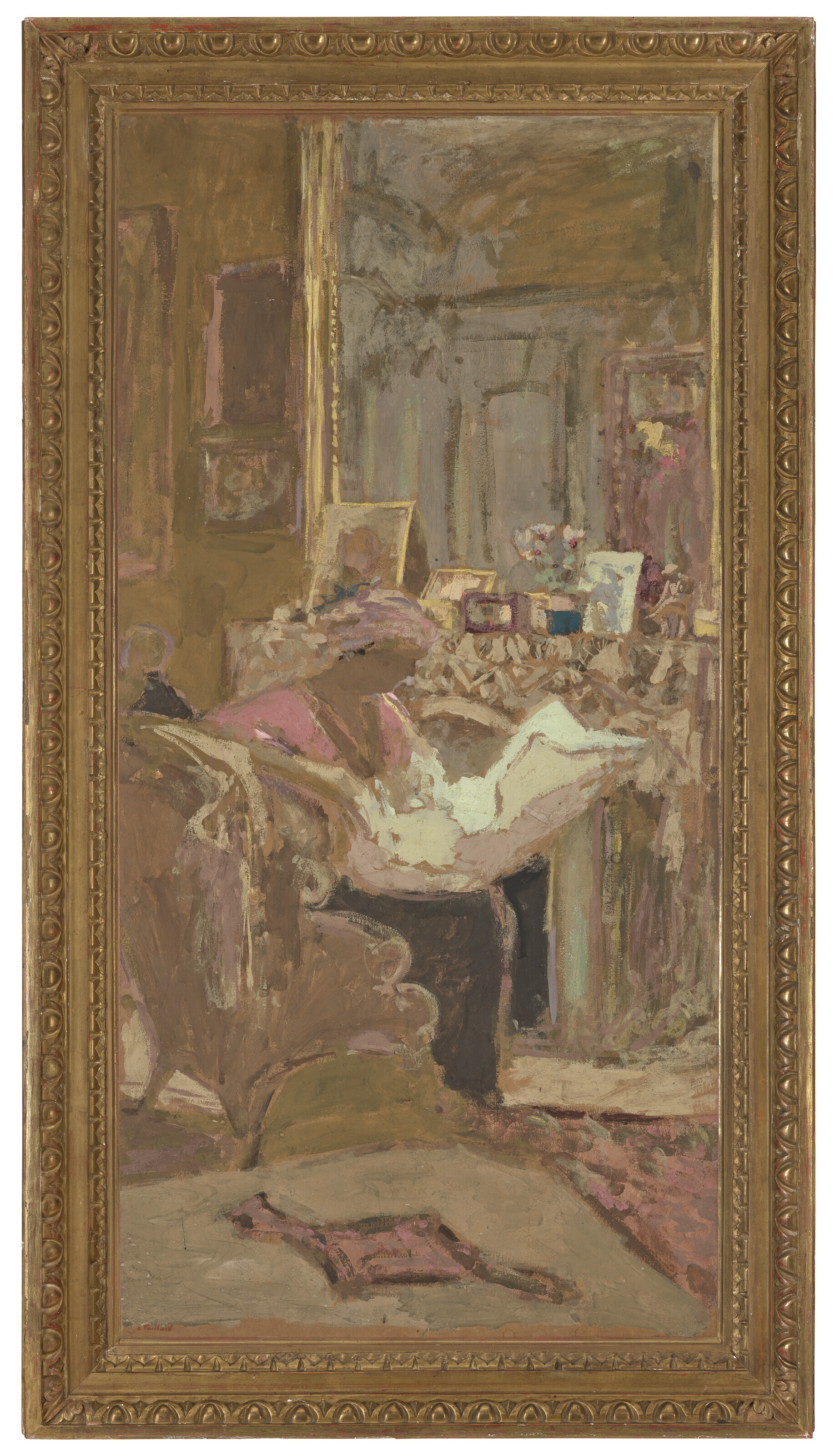 Edouard Vuillard — Этюд для "Дневника мадам Хессель и ее сына, посвященного интимным отношениям", изображение 4