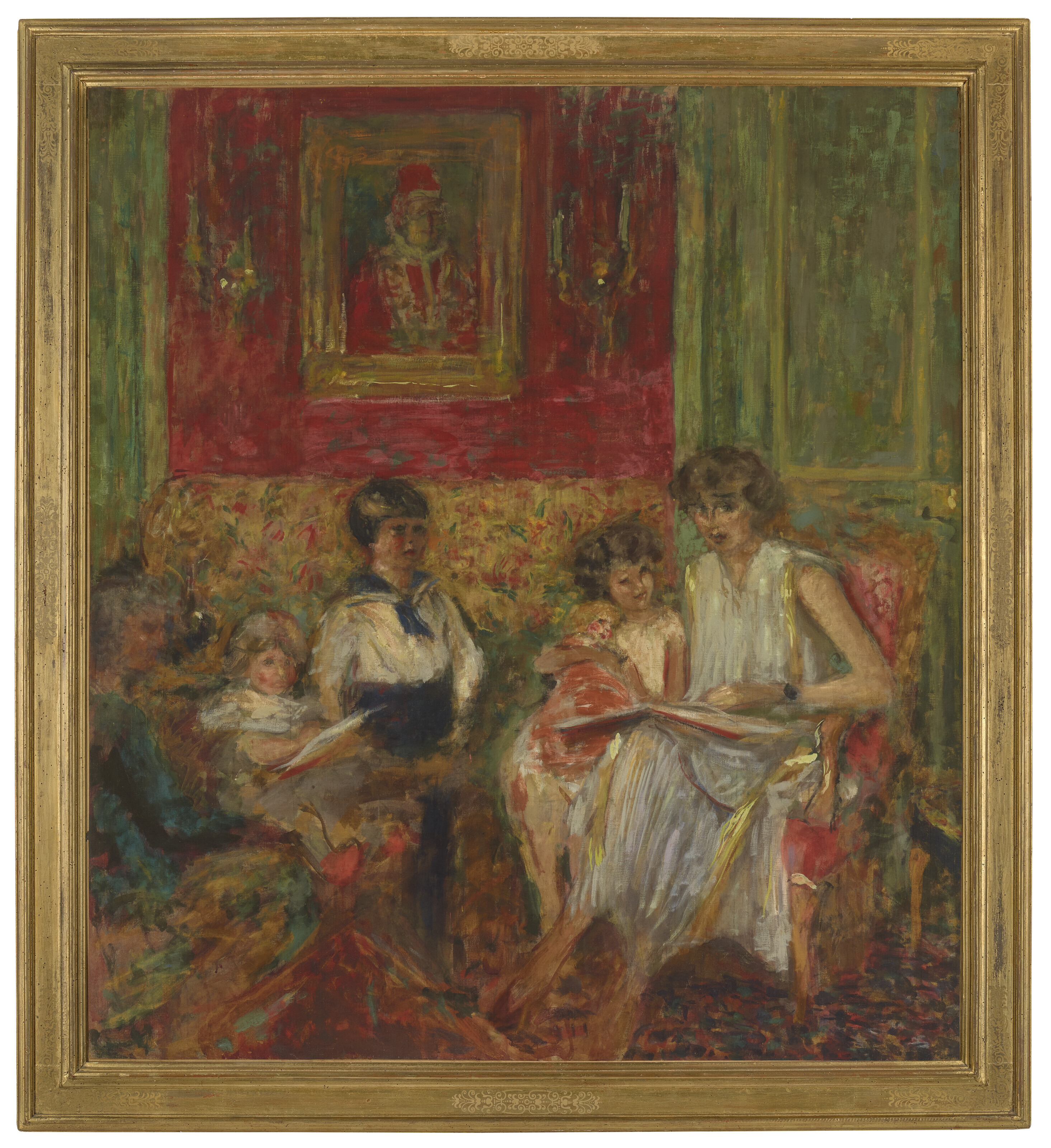 Edouard Vuillard — Мадам Жан Блох и ее дети, изображение 2