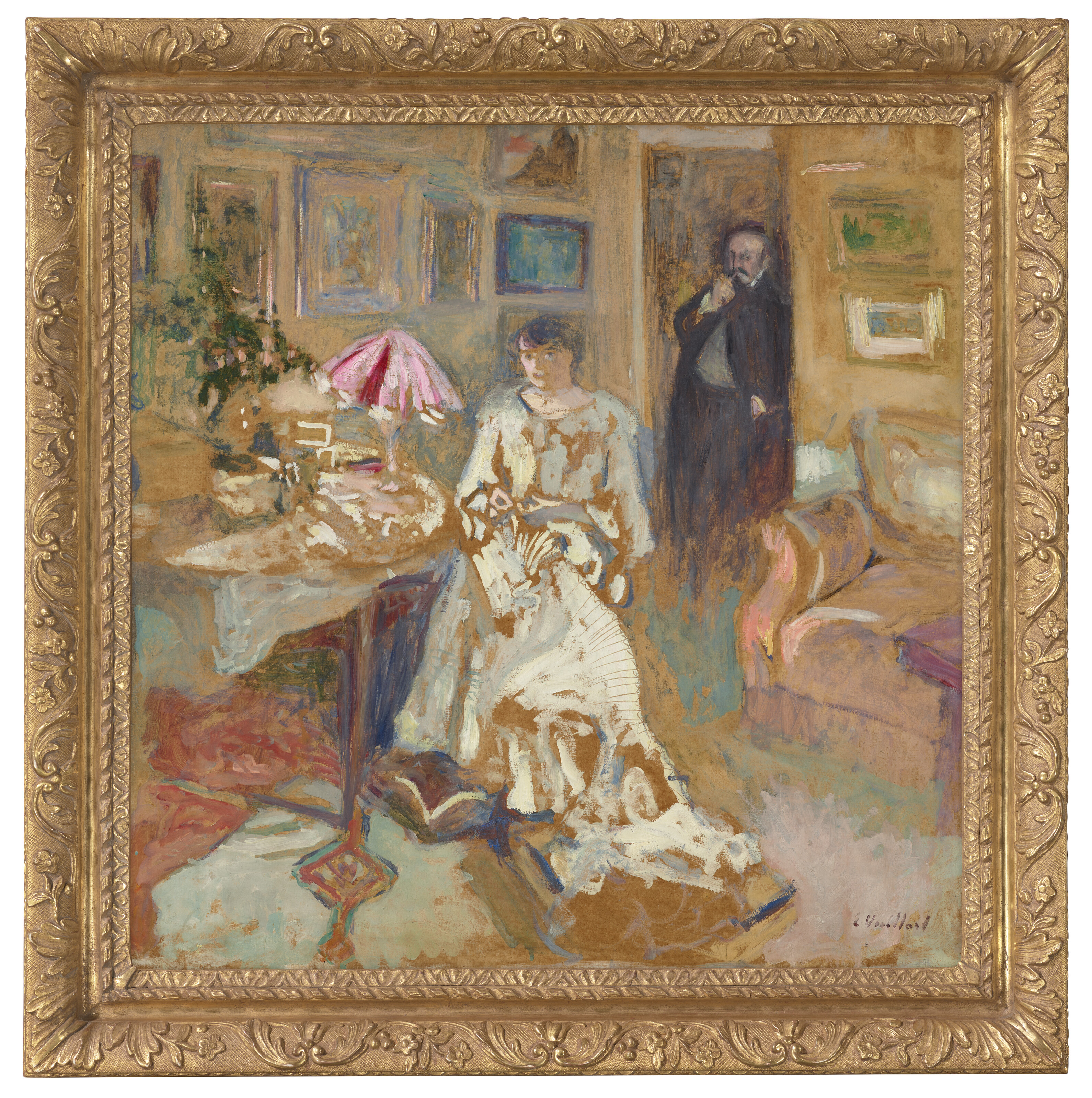 Edouard Vuillard — Джос Хессель и его жена, улица Риволи, изображение 3