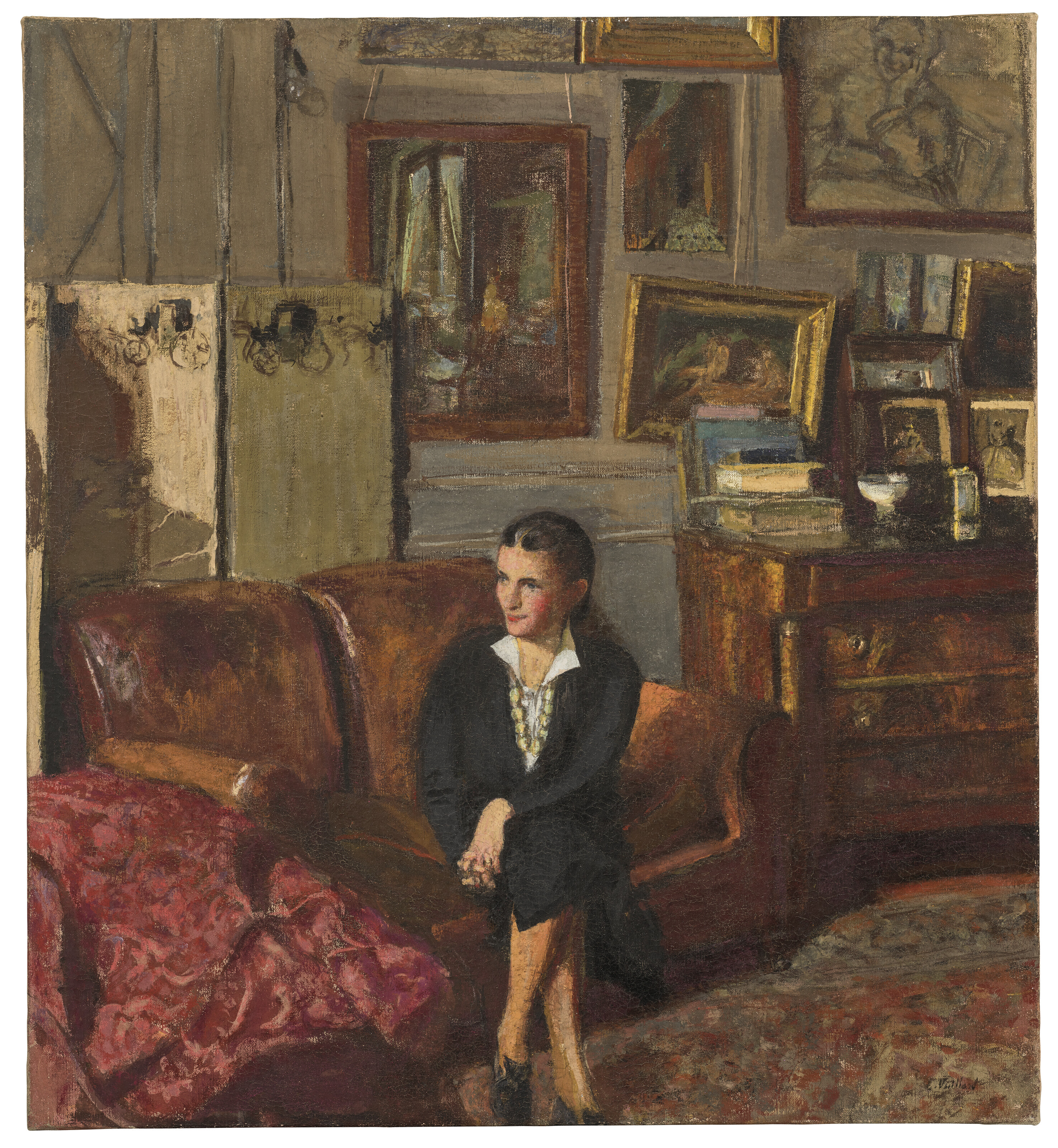 Edouard Vuillard — Портрет мадам Жан-Анри Адам, изображение 2