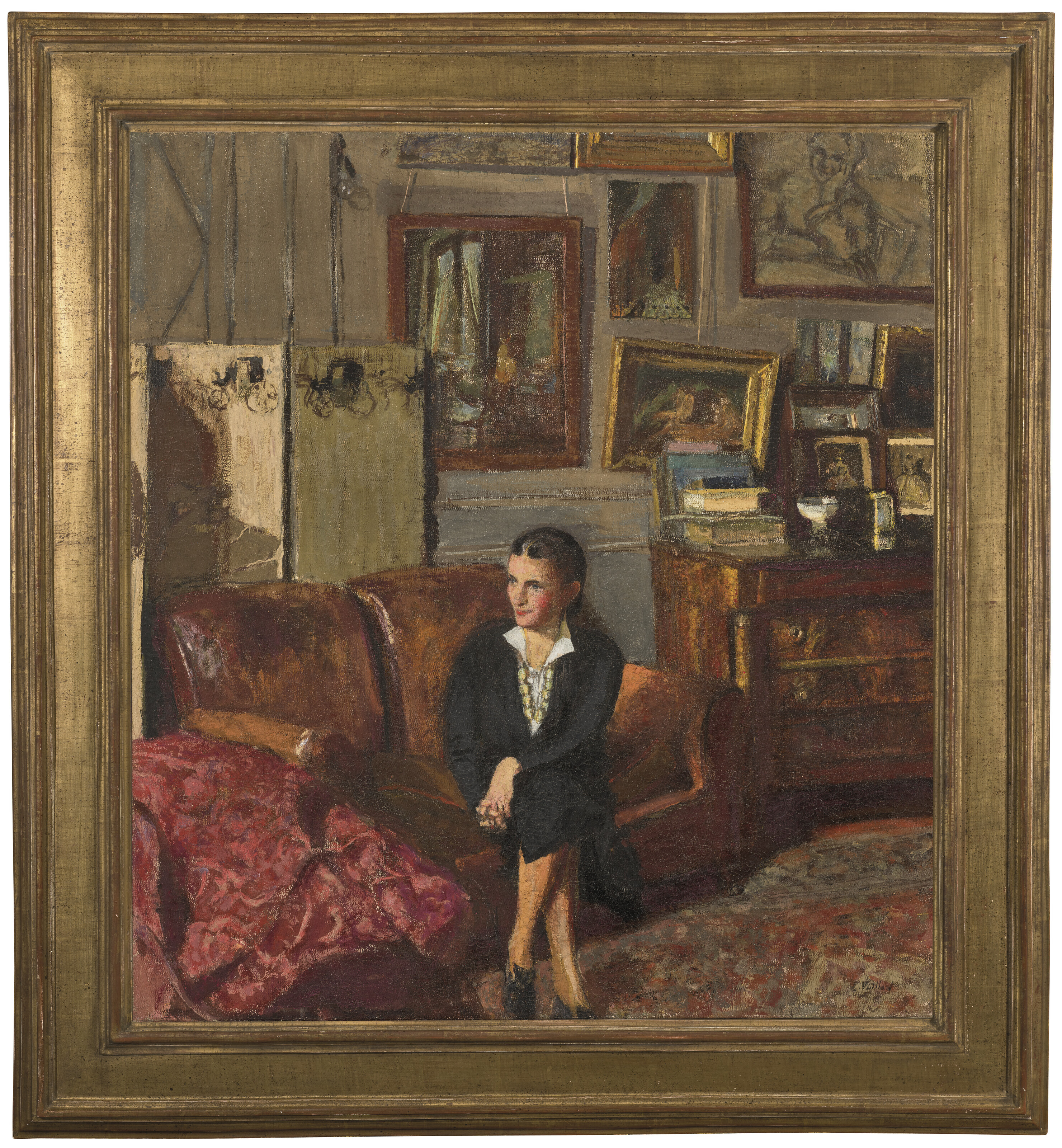 Edouard Vuillard — Портрет мадам Жан-Анри Адам, изображение 4