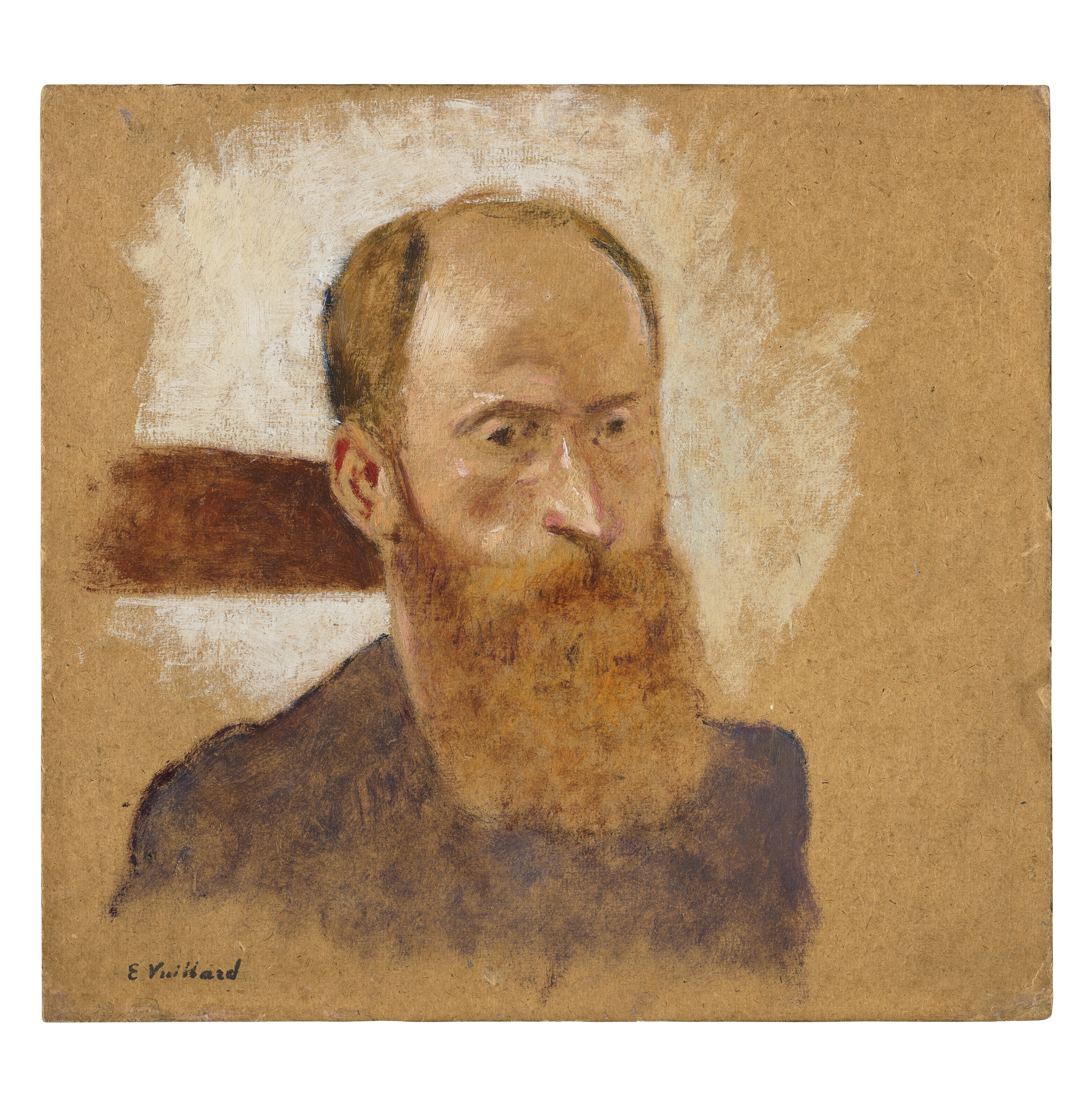 Edouard Vuillard — Автопортрет Вильнев-сюр-Йонна, изображение 2