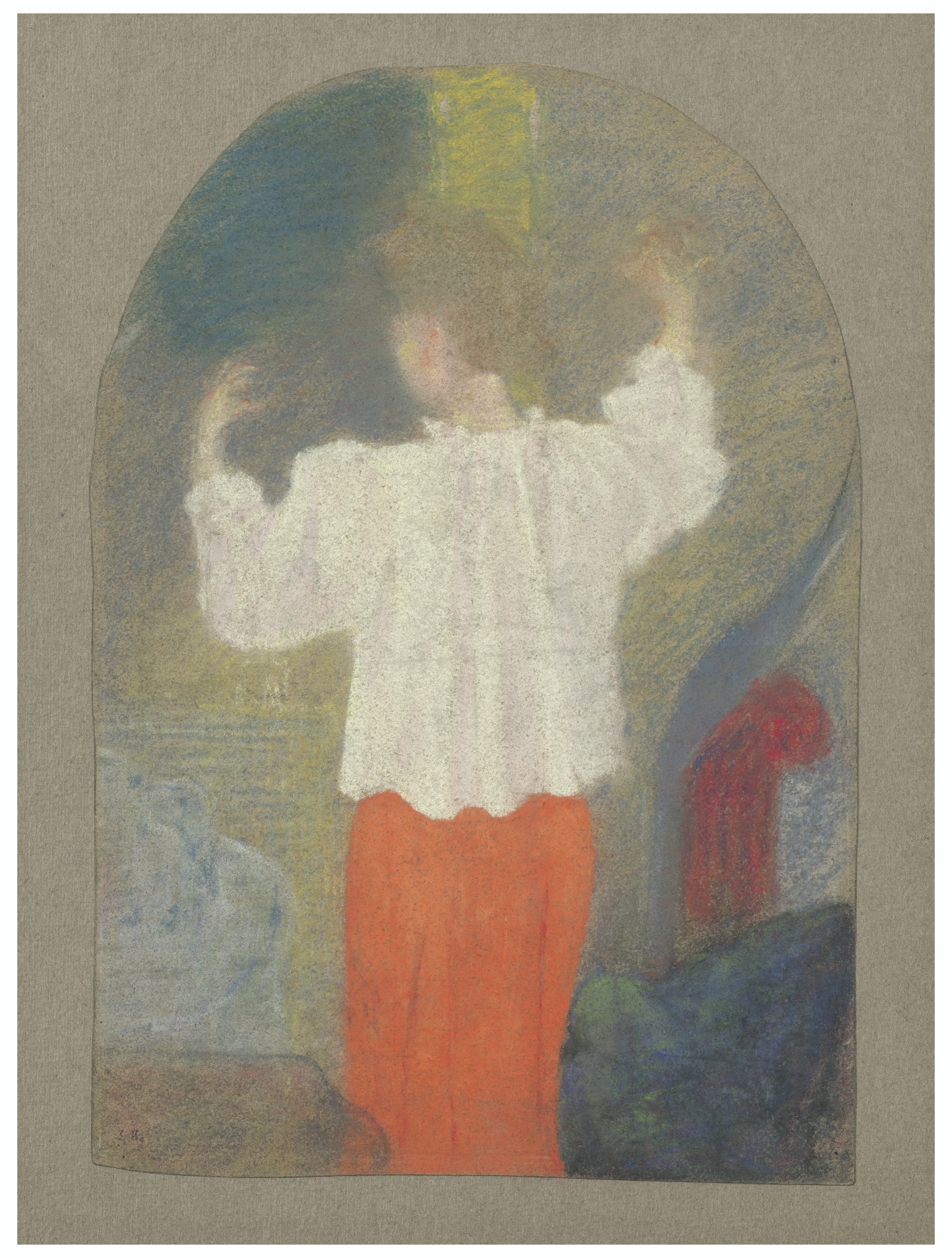 Edouard Vuillard — Мари в карако с туалетом, изображение 1