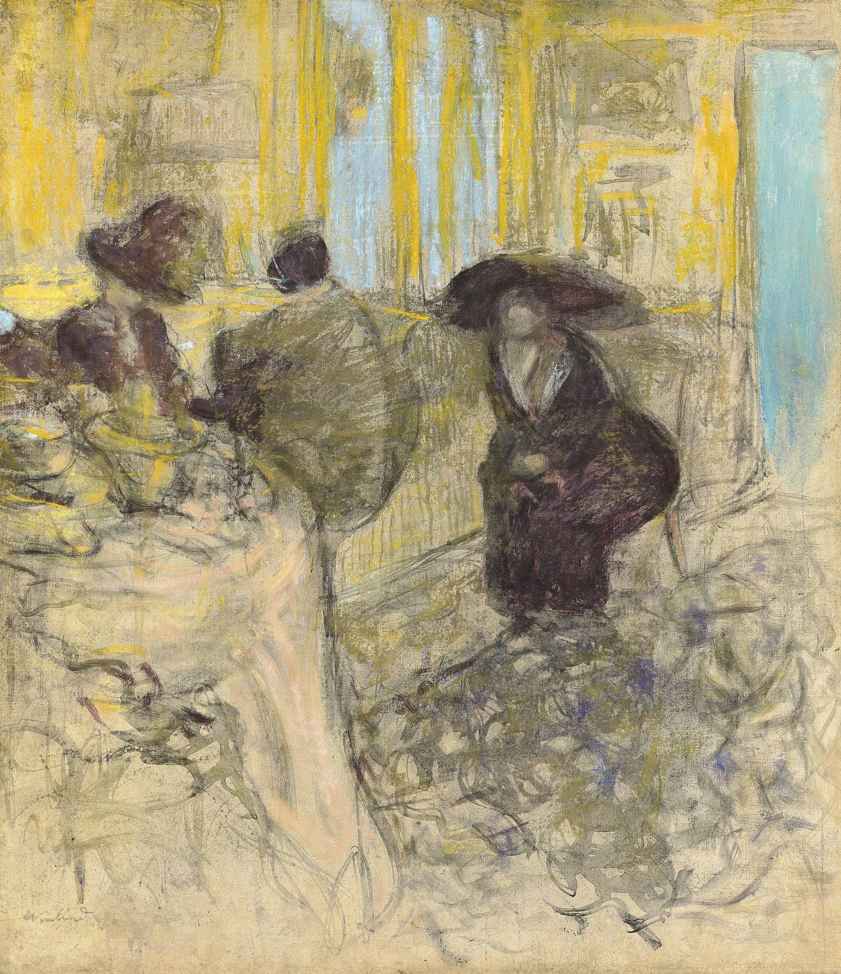 Edouard Vuillard — Салон красоты у Марсель Арон