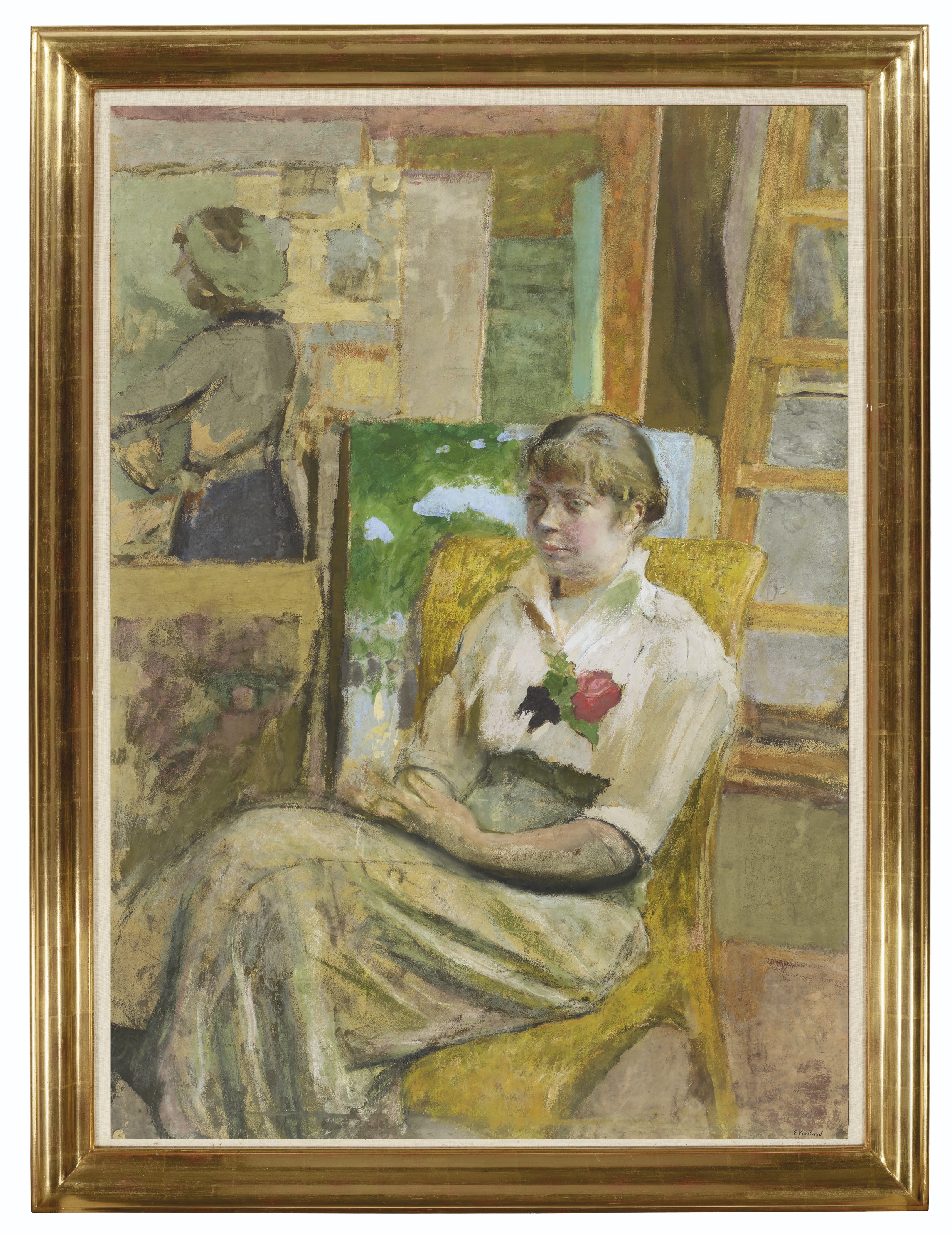 Edouard Vuillard — Модель а-ля роза, изображение 2