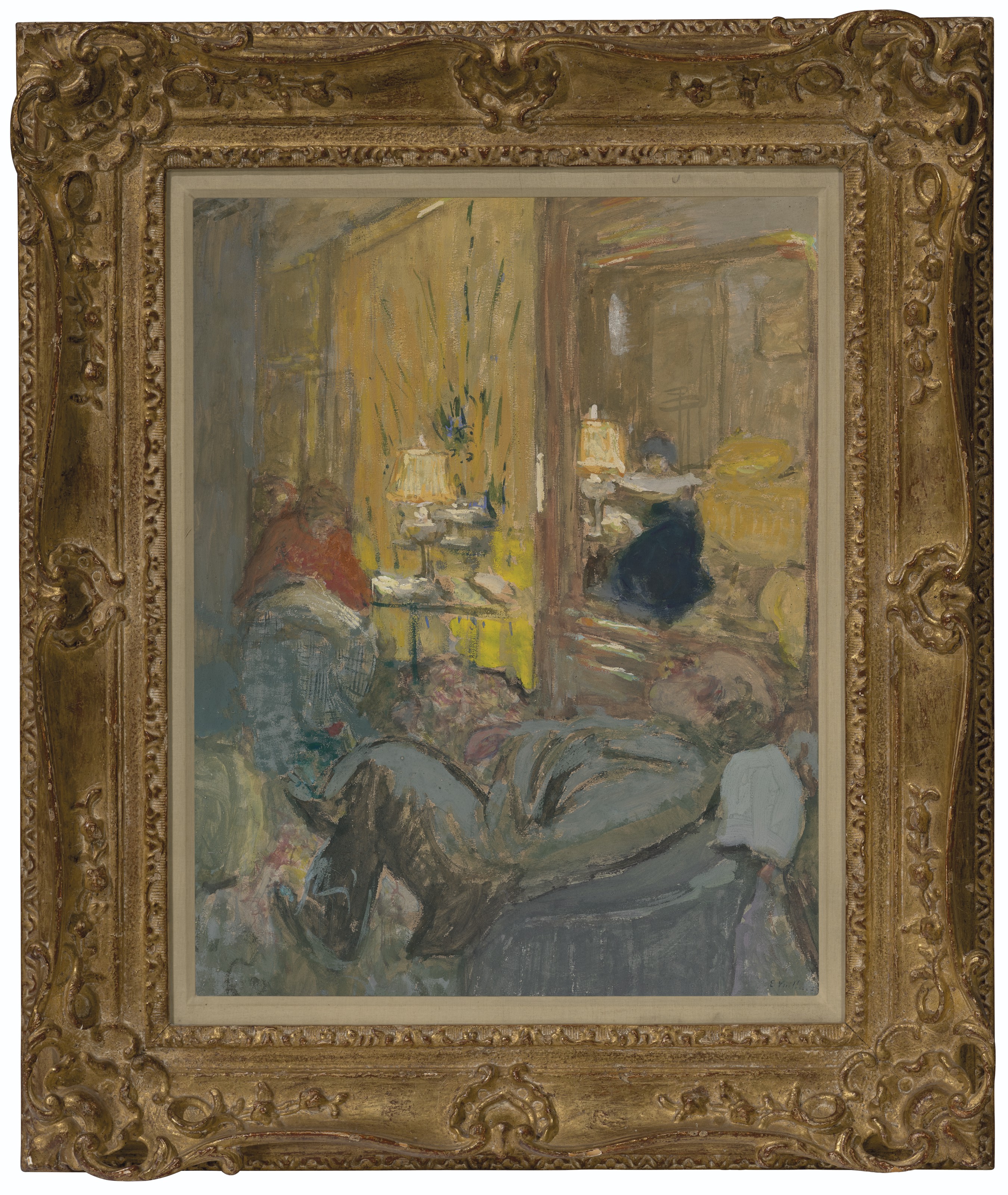 Edouard Vuillard — Интере между тремя персонажами, изображение 2