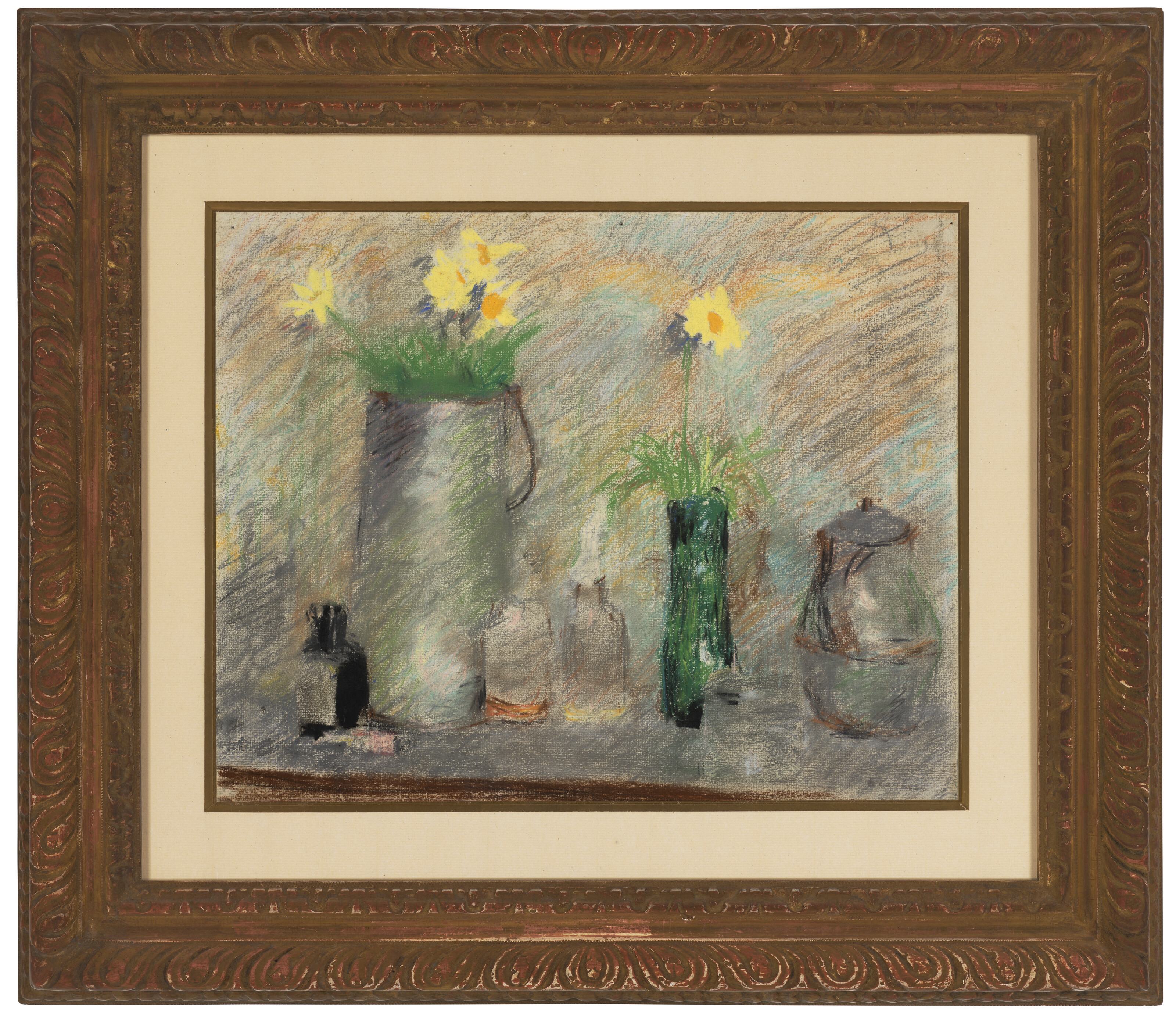 Edouard Vuillard — "Смерть природы среди цветов и ягодиц" (прямая сторона); "Этюд академии для человека" (оборотная сторона), изображение 3