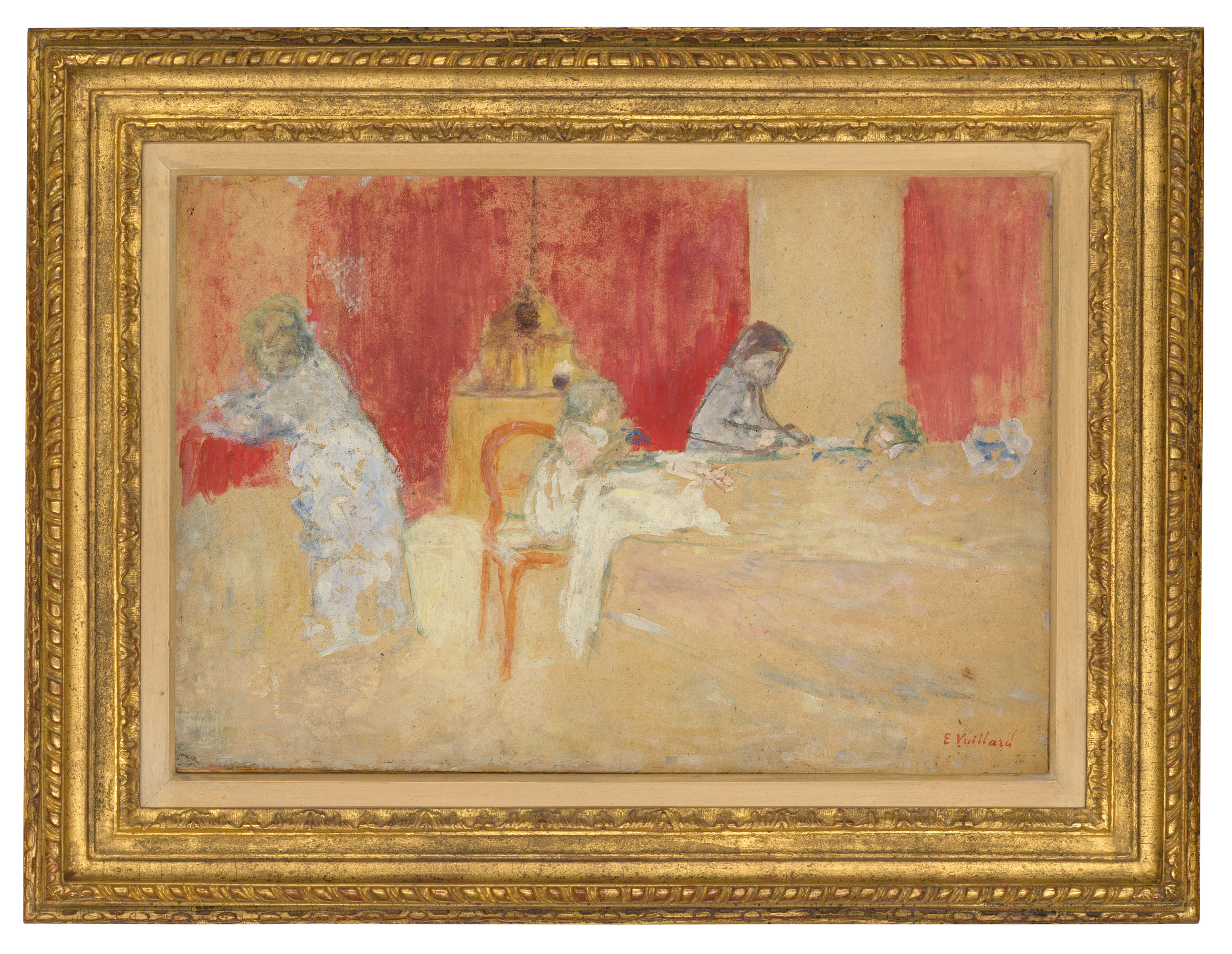 Edouard Vuillard — Дети за русским столом, изображение 2