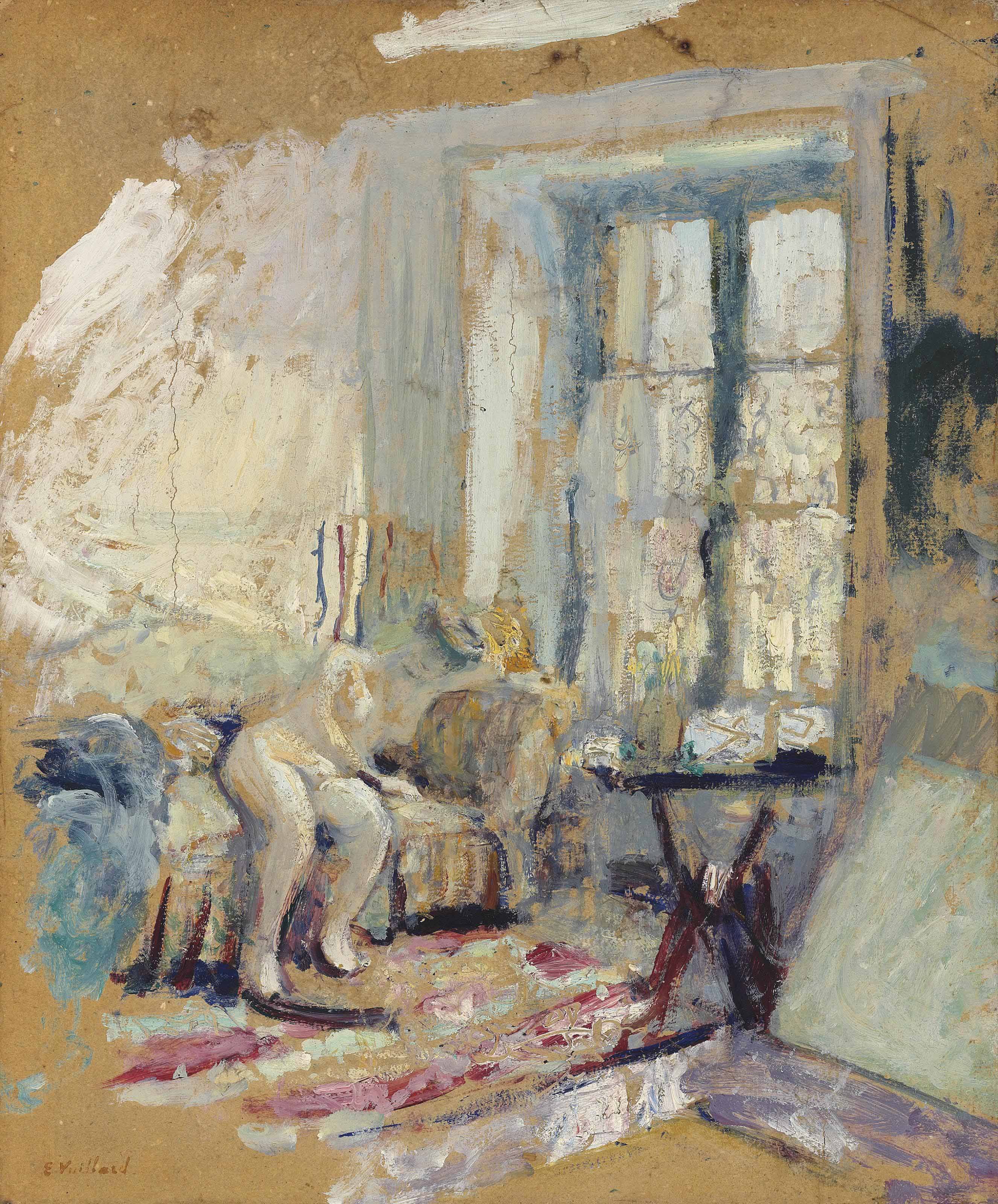 Edouard Vuillard — Женская одежда для канапе