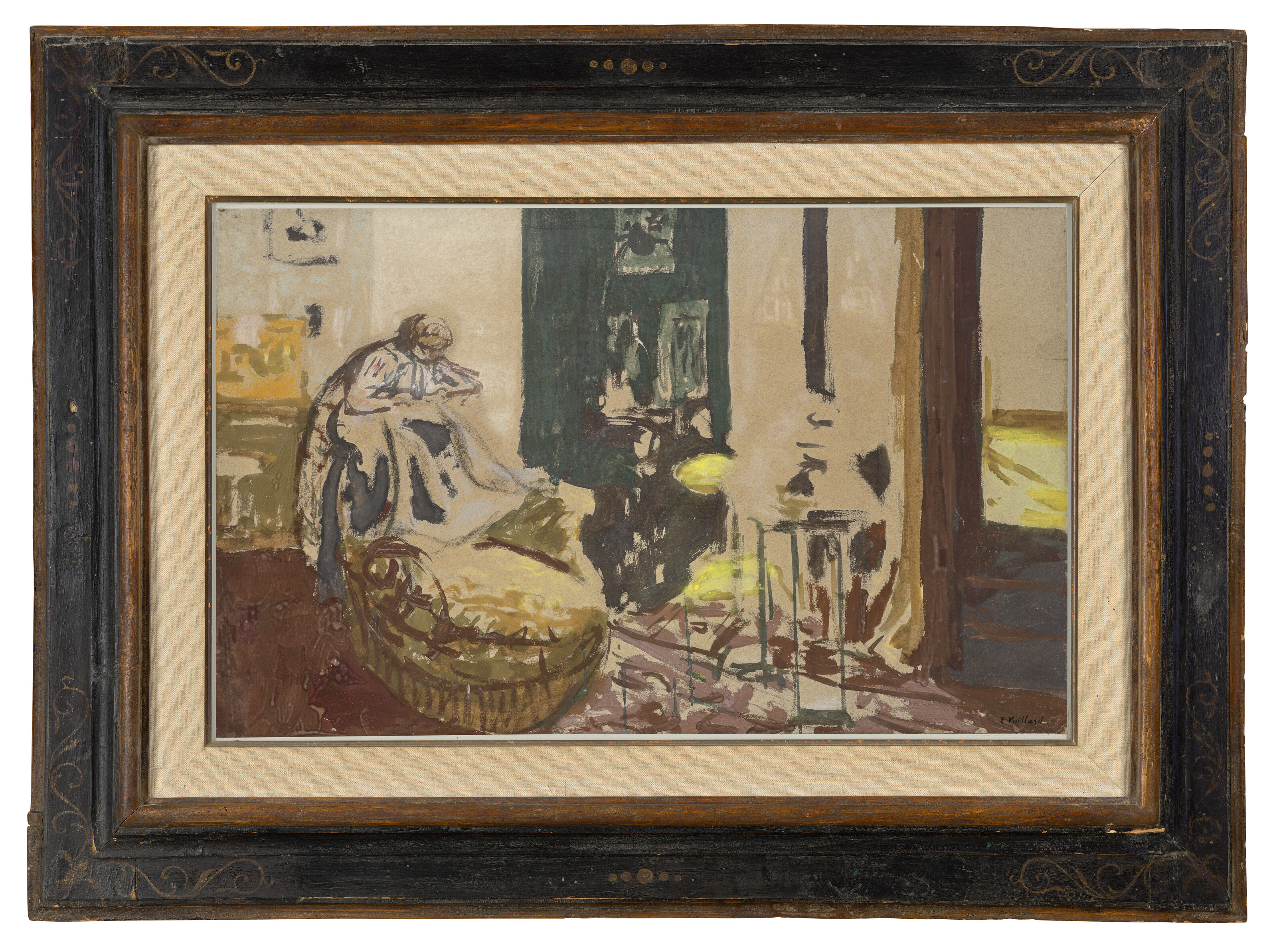 Edouard Vuillard — Утро в спальне, изображение 4