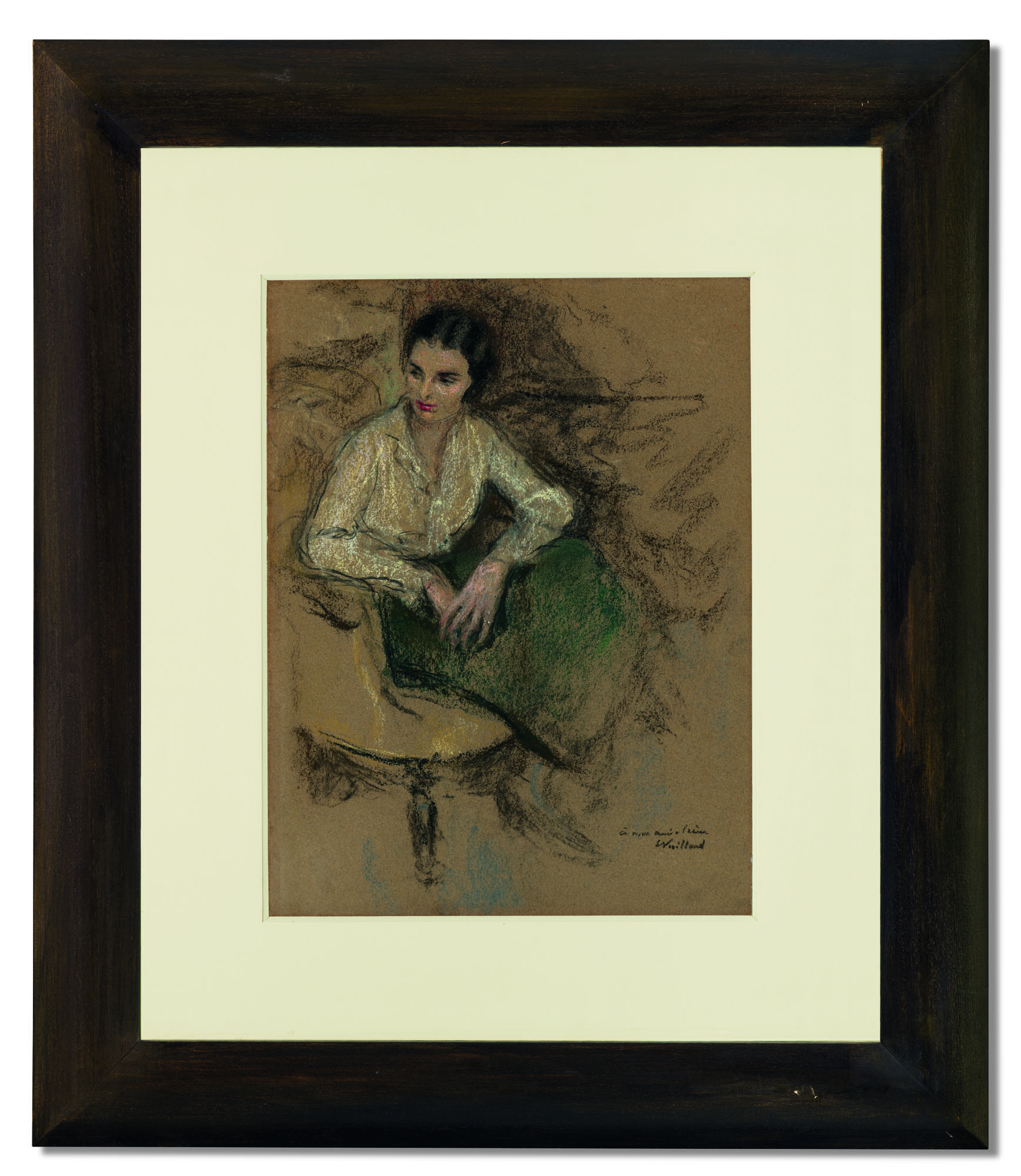 Edouard Vuillard — Портрет д'Ирене Монтане, изображение 2