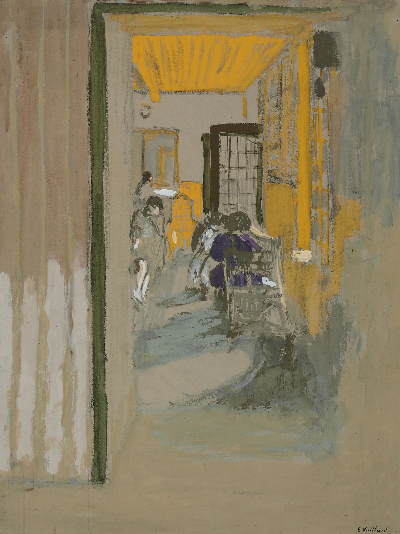 Edouard Vuillard — Зал этюдов в павильонах