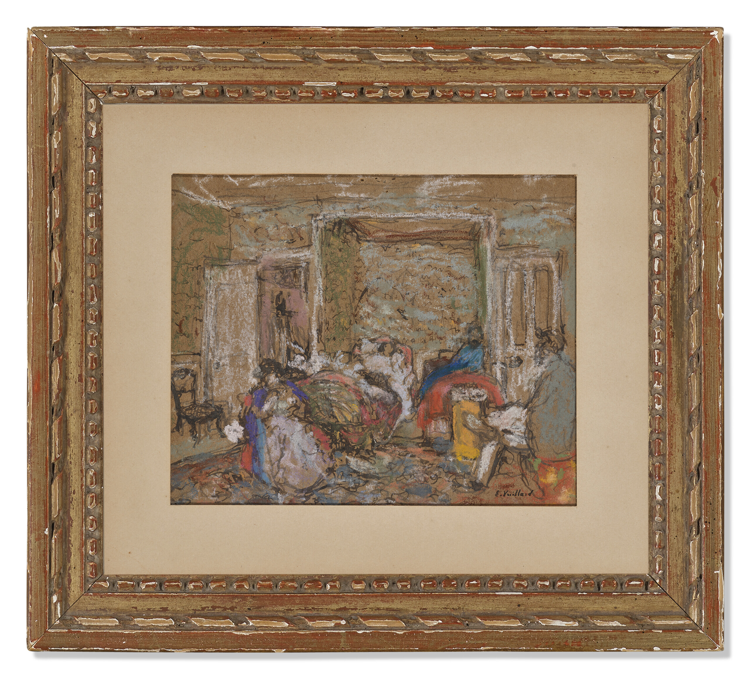 Edouard Vuillard — Комната в Амфревиле, мадам Хессель суфранте, изображение 4