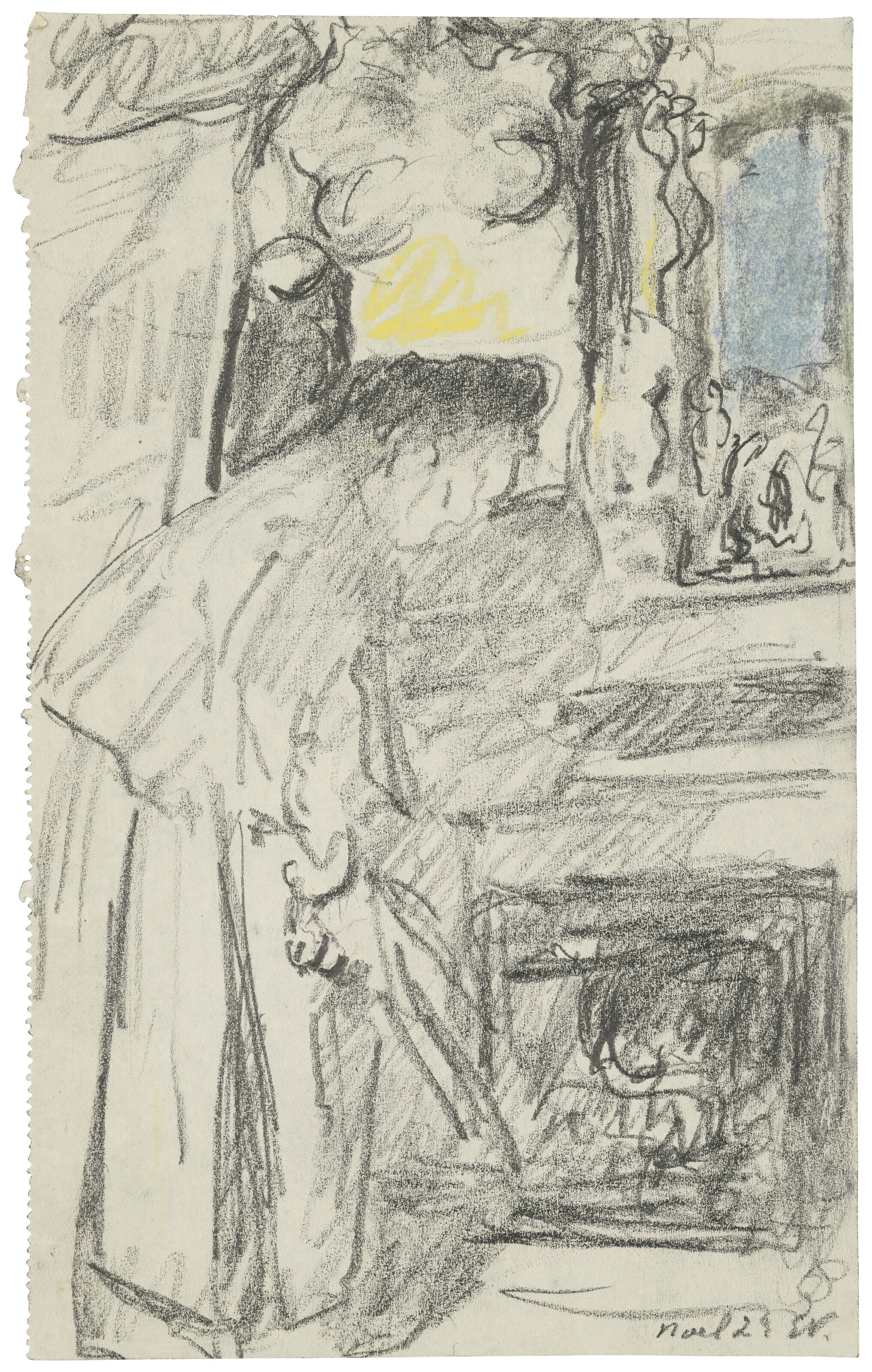 Edouard Vuillard — (i) Дом мадам Вюйяр на улице Кале (ii) Автопортрет, изображение 2