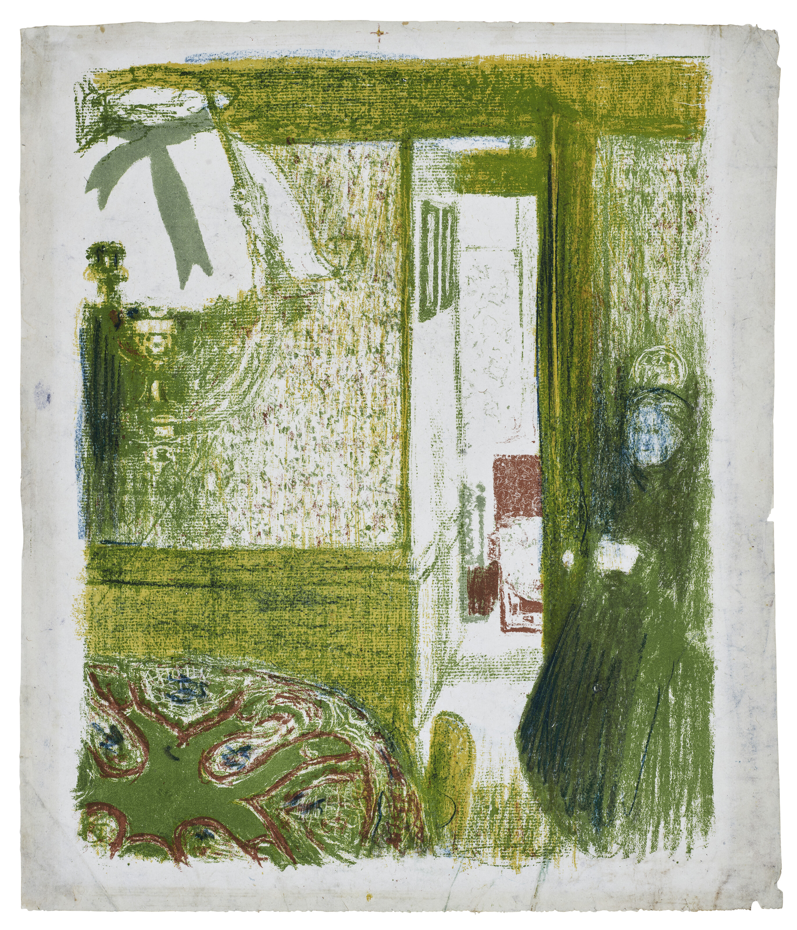 Edouard Vuillard — Интерес в стиле отстранения от работы, от оплаты труда и интересов, изображение 3