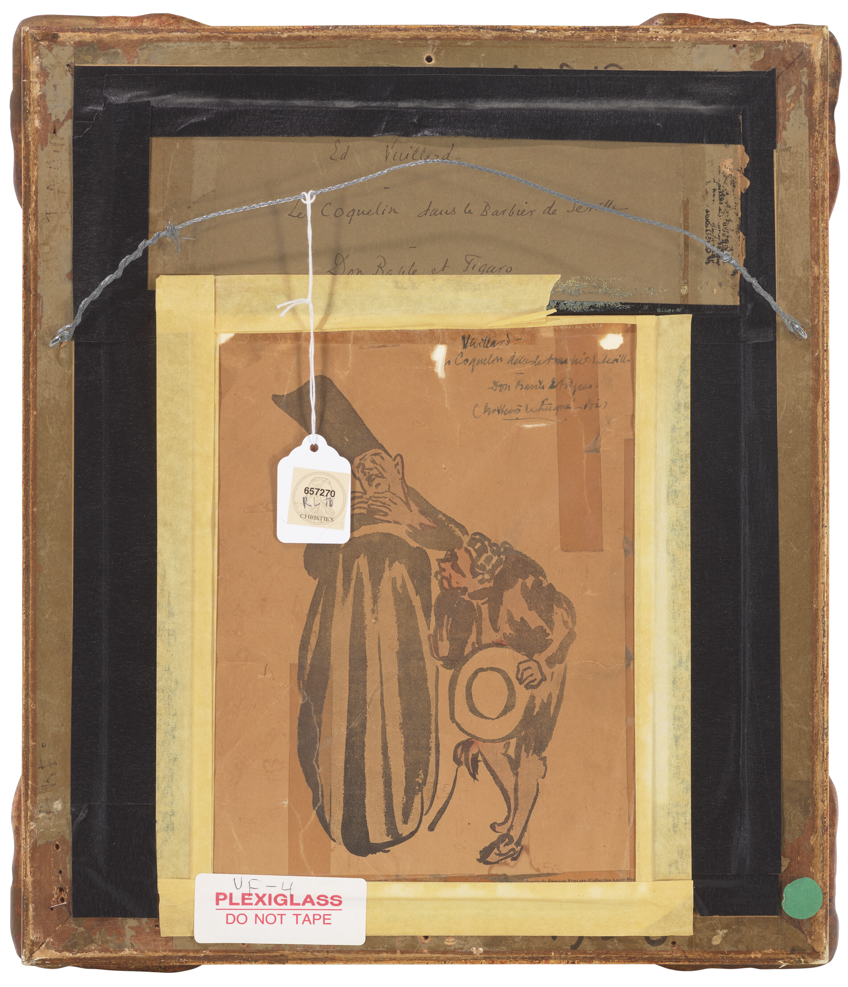 Edouard Vuillard — Коклен, кадет, танцует в роли Фигаро, танцует Севильского цирюльника., изображение 3