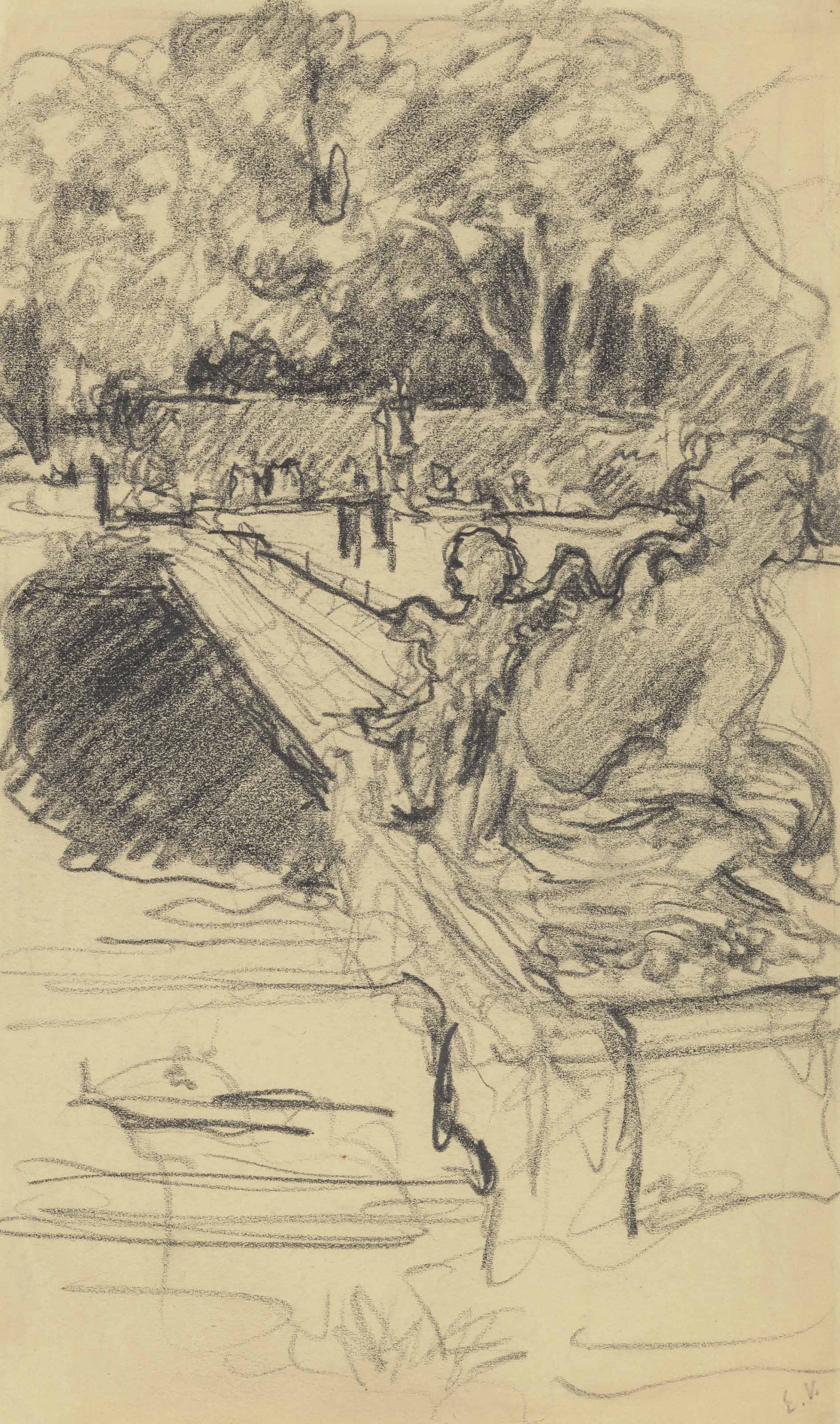 Edouard Vuillard — Сад Версальского замка