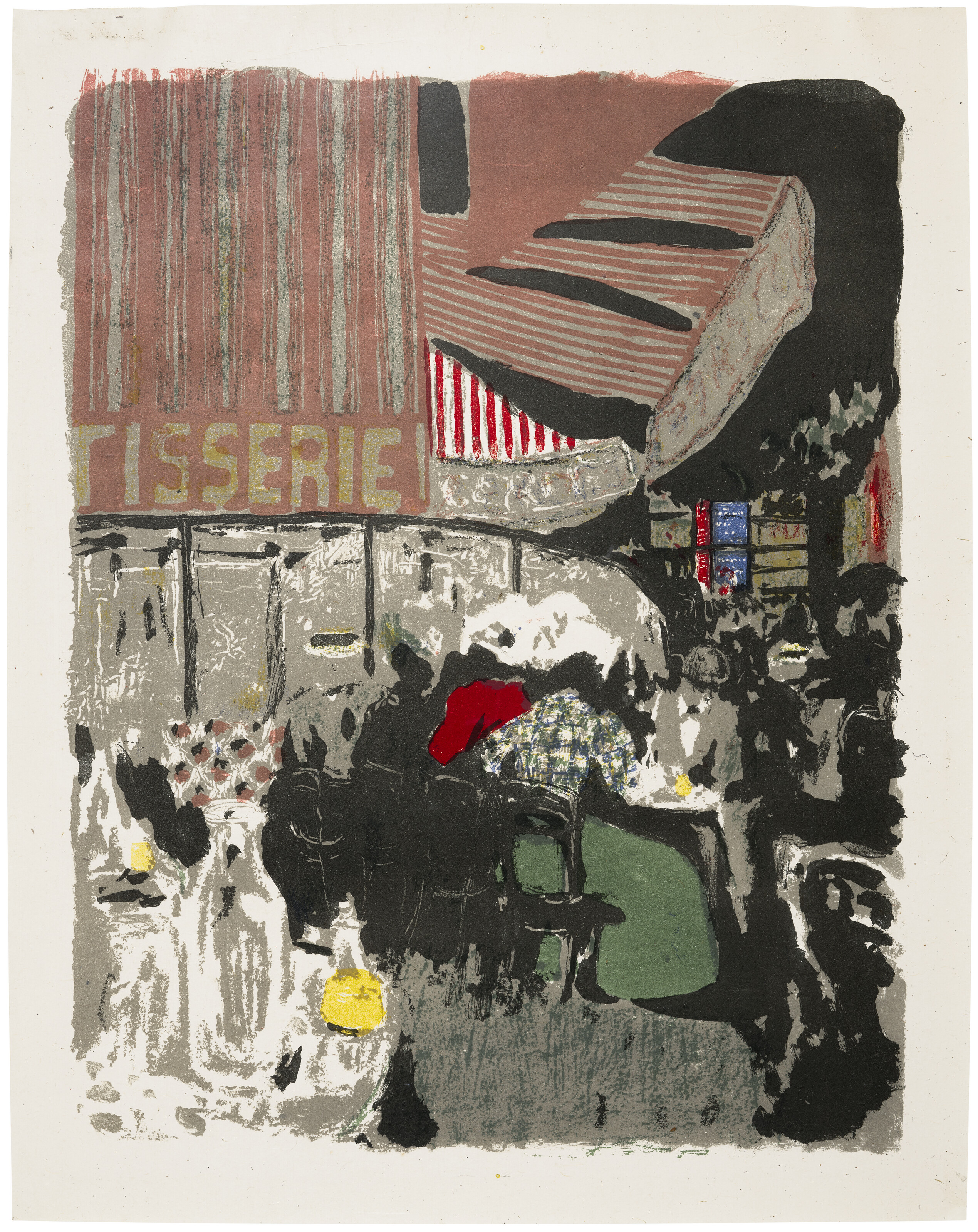 Edouard Vuillard — Кондитерская La Patisserie, из магазинов для посетителей