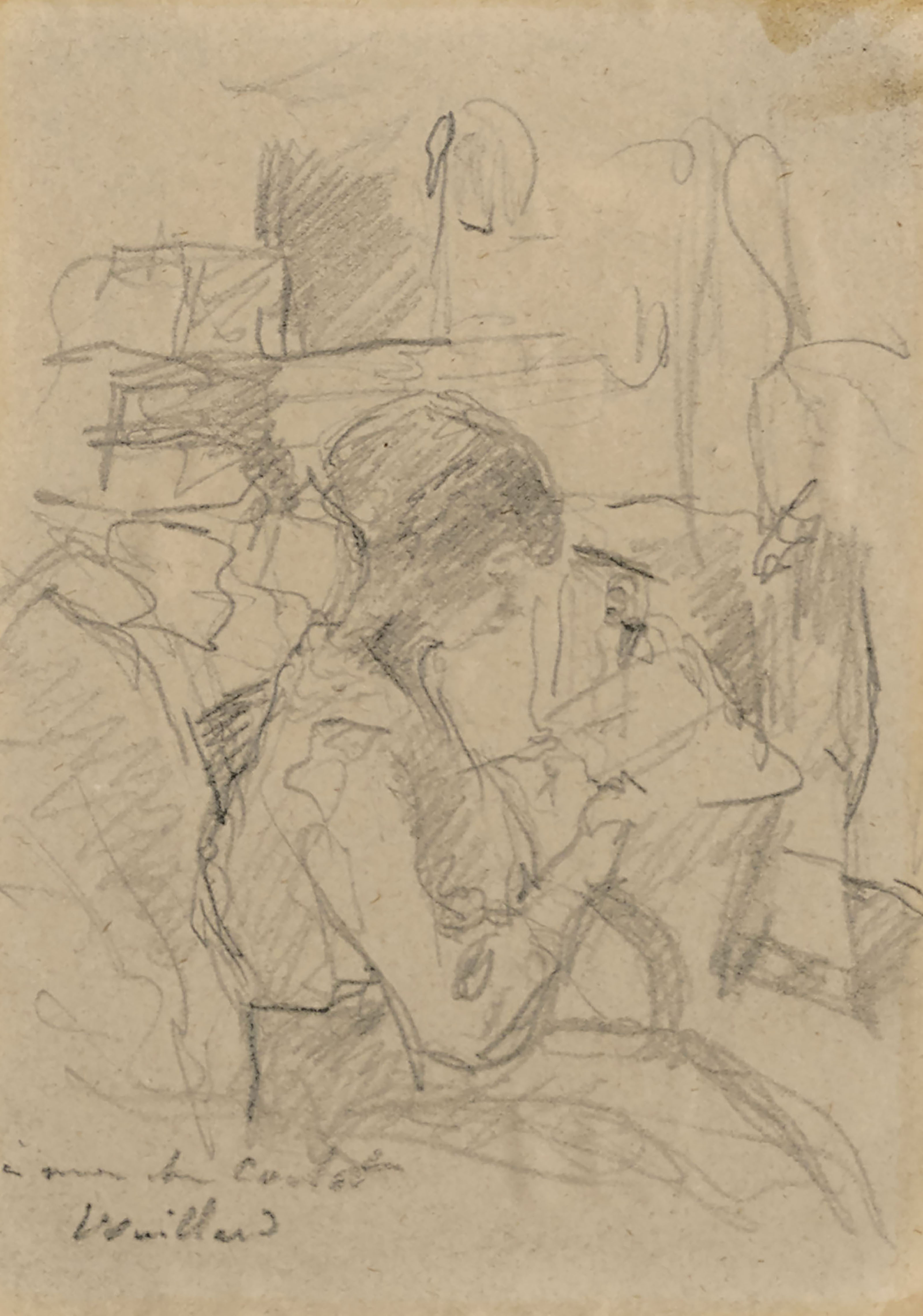 Edouard Vuillard — Молодая девушка-лизант